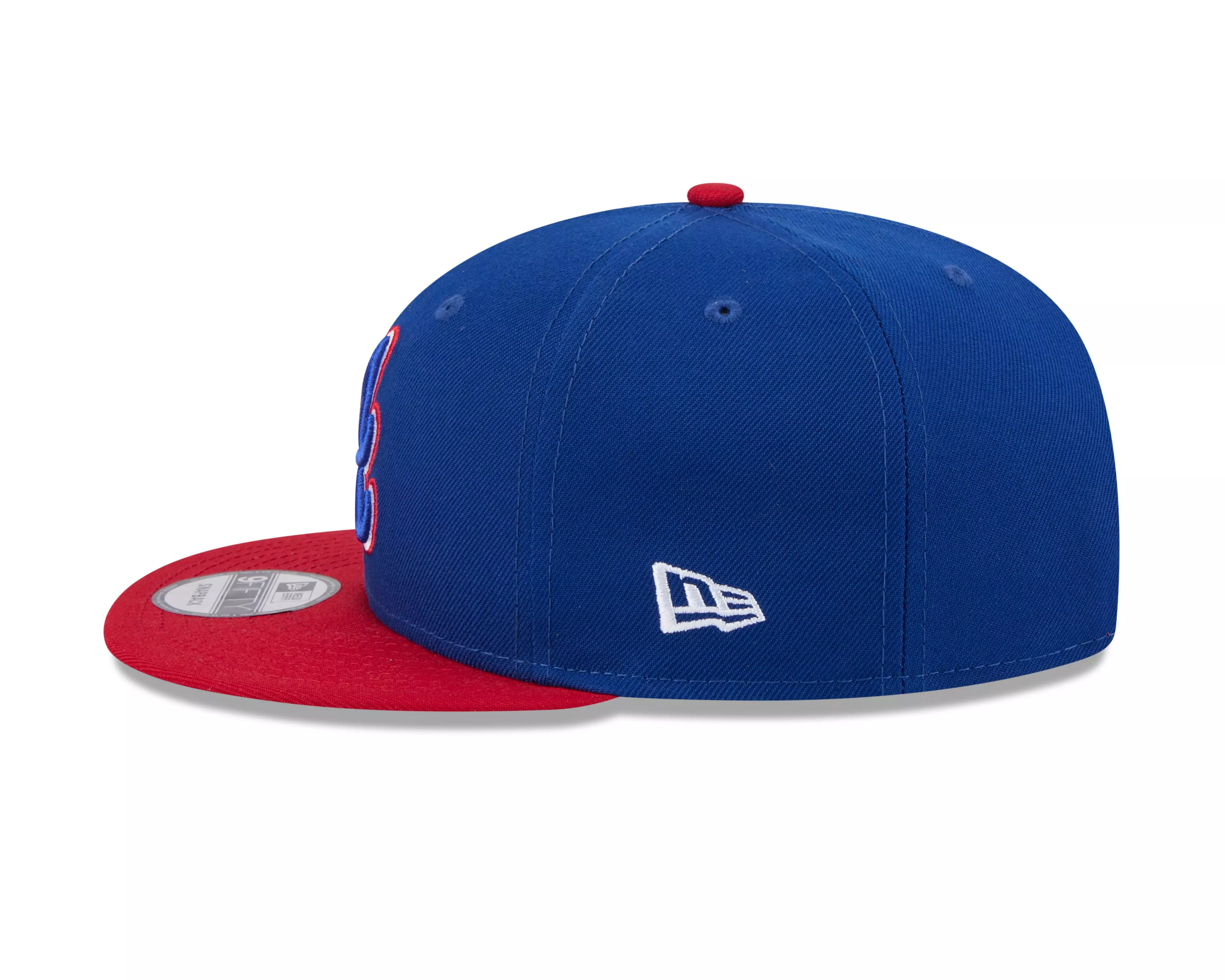 New Era Atlanta Braves 9FIFTY Snapback Hat - Blue/Red - BLUE/RED