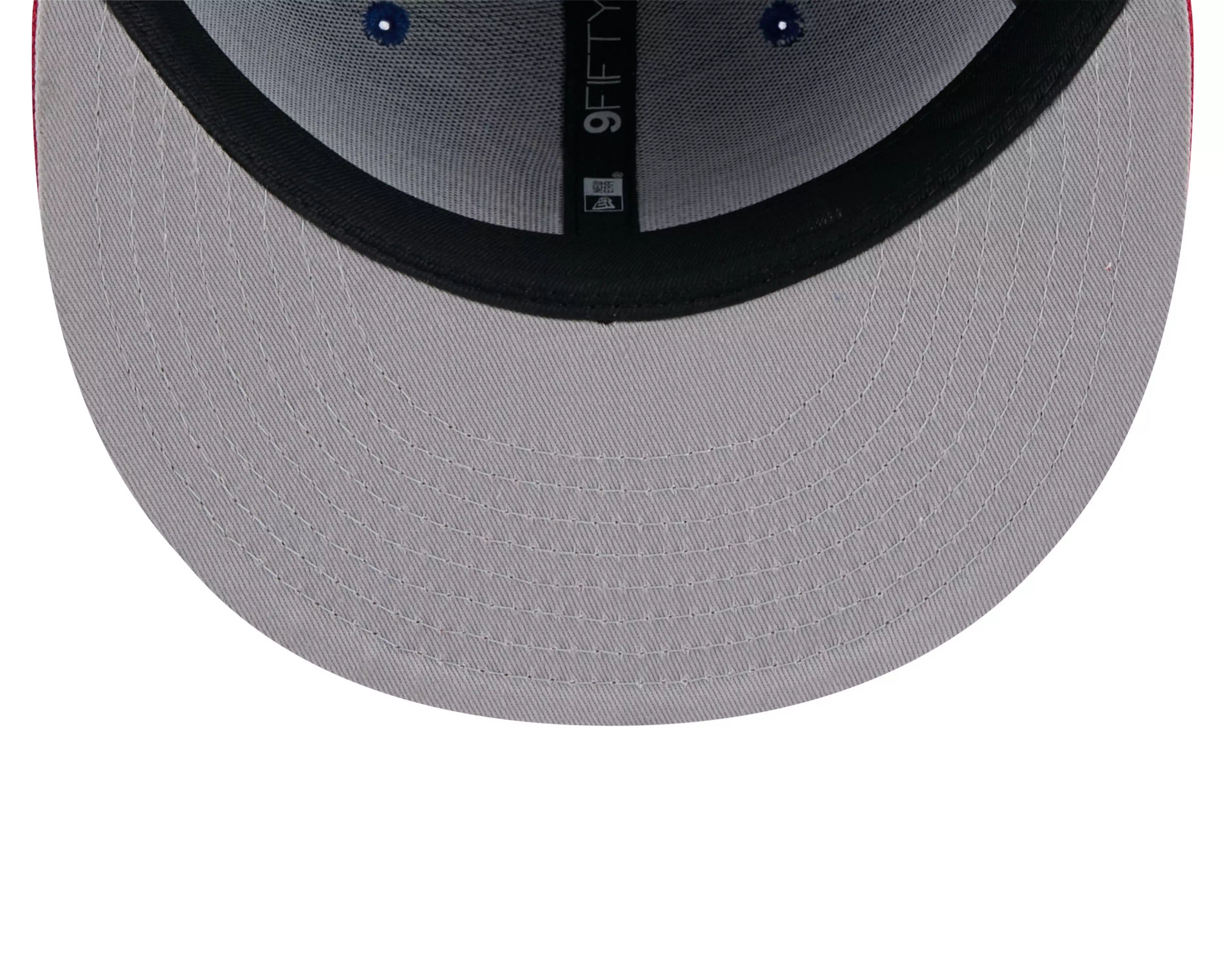 New Era Atlanta Braves 9FIFTY Snapback Hat-Blue/Red - BLUE/RED