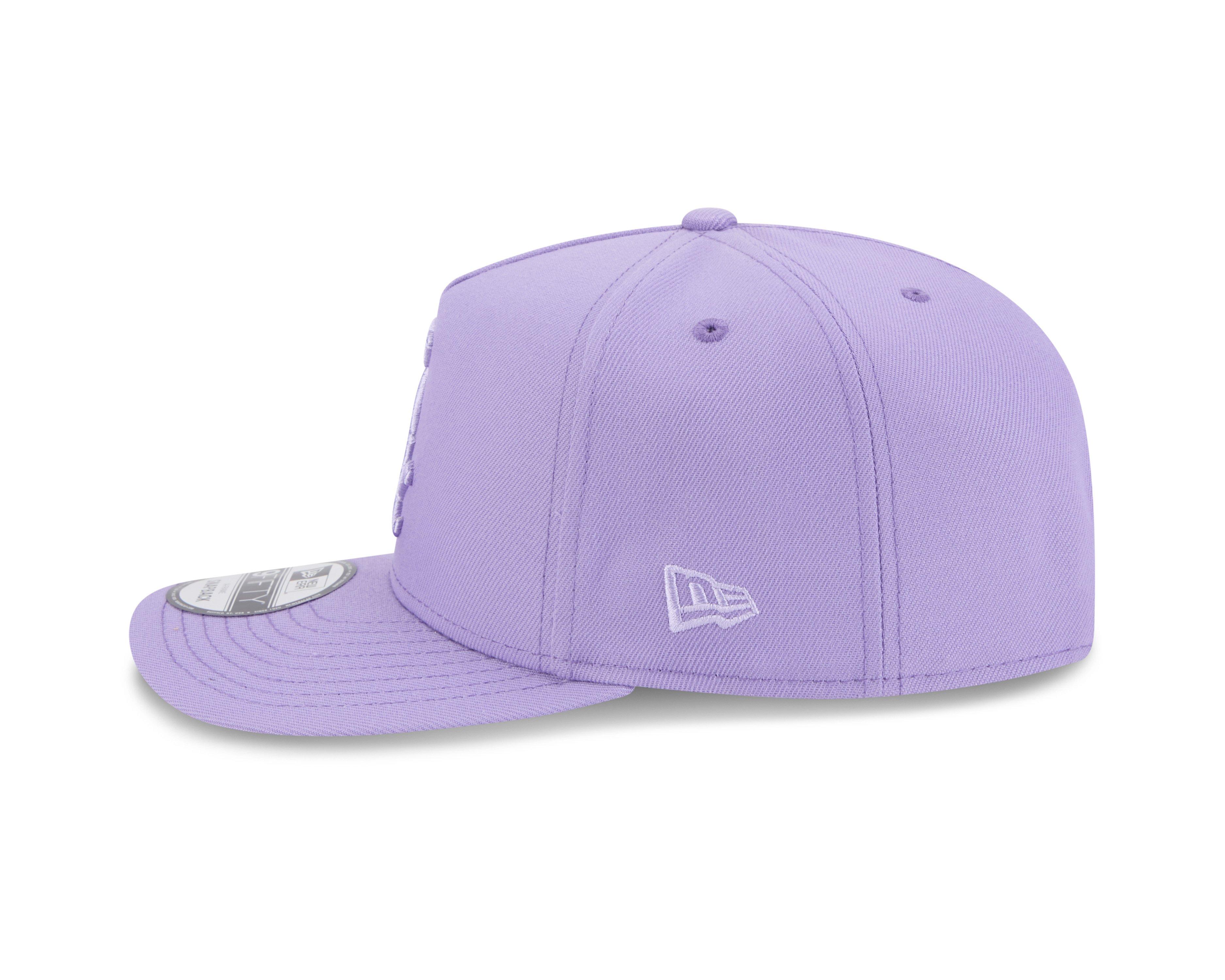 Men's New Era Chicago White Sox 9FIFTY A Frame Flood Snapback Hat-Light Purple