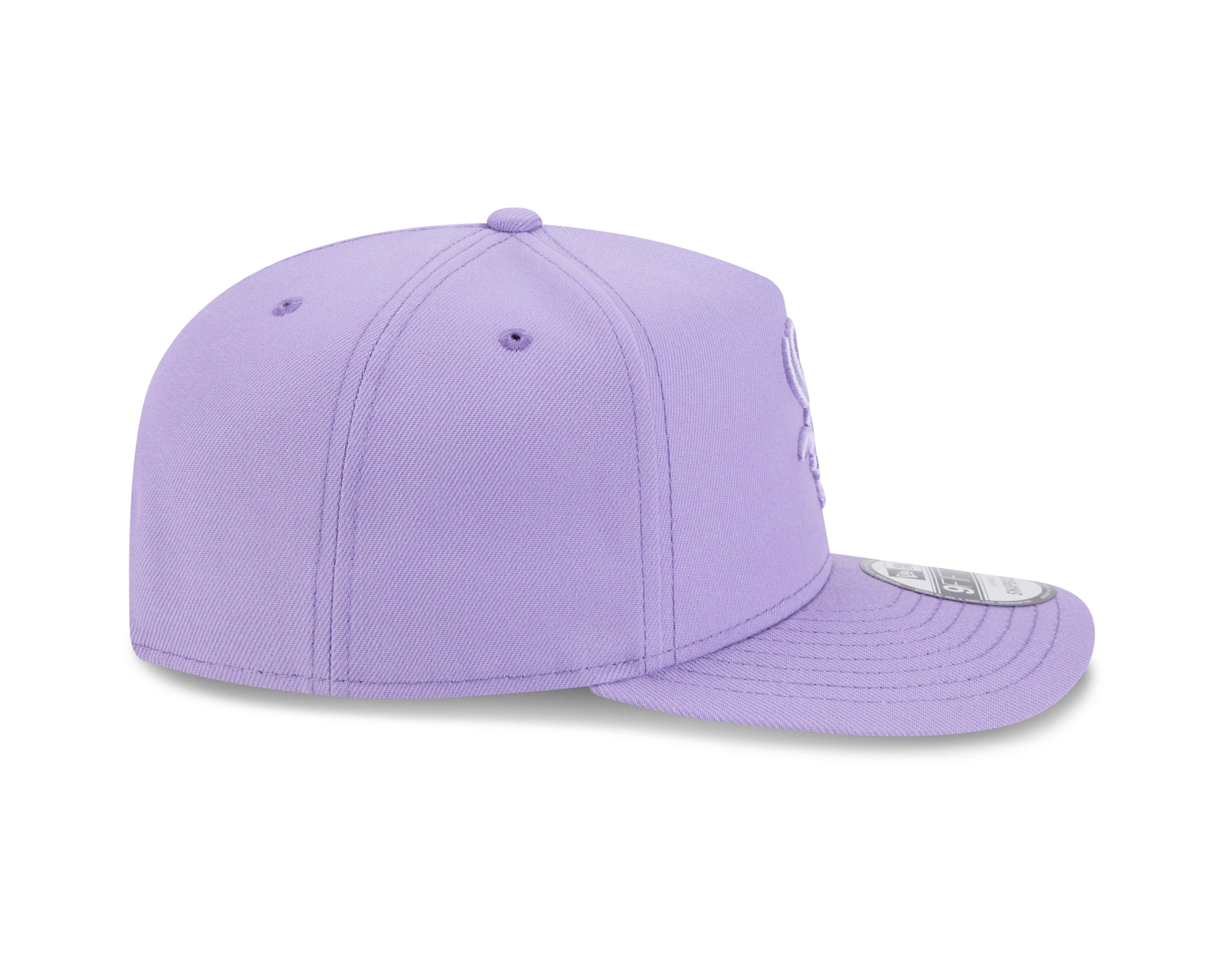Men's New Era Chicago White Sox 9FIFTY A Frame Flood Snapback Hat-Light Purple