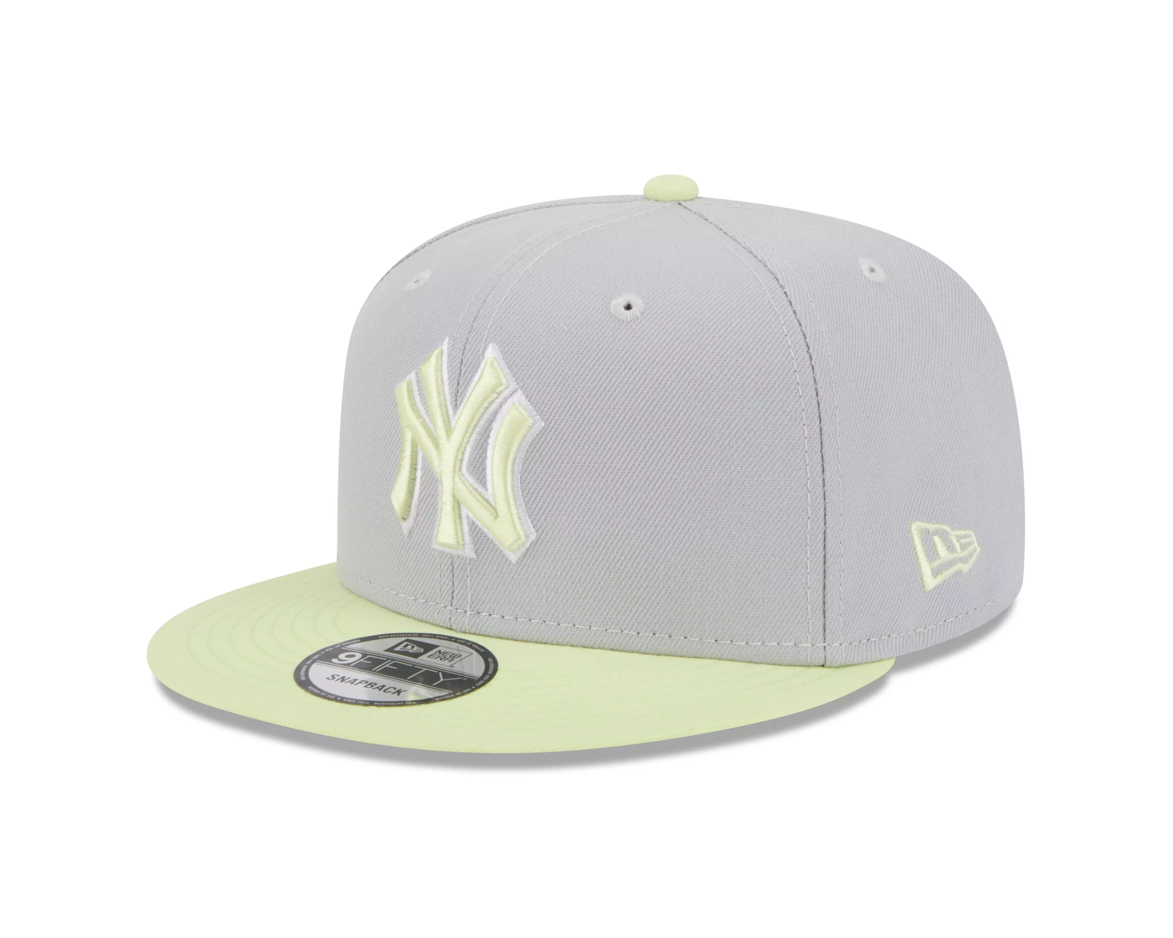 New Era New York Yankees 9FIFTY 2-Tone Snapback Hat-Yellow/Grey - YELLOW/GREY