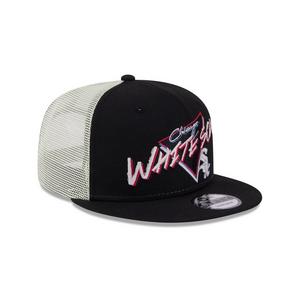 New Era Chicago White Sox 9FIFTY Neon Snapback Hat-Black