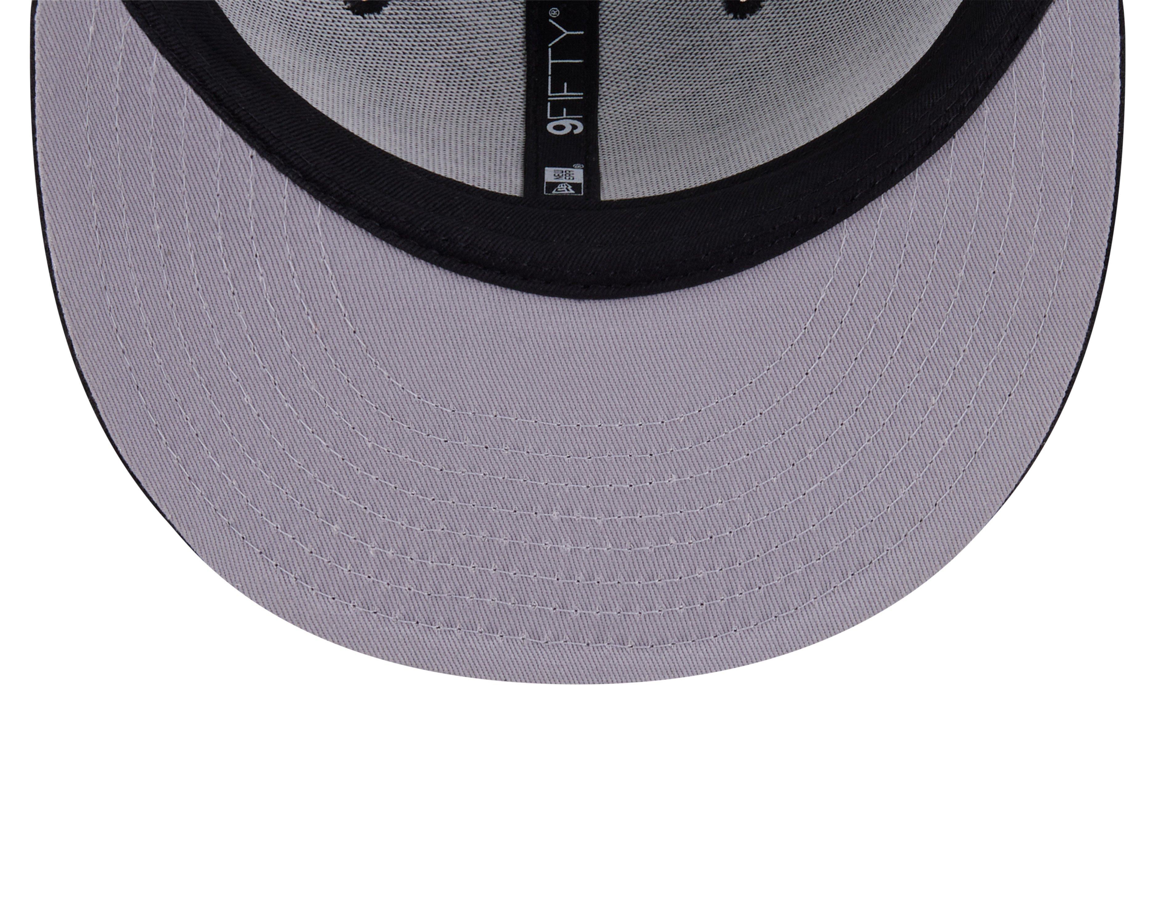 New Era Chicago White Sox 9FIFTY Neon Snapback Hat - Black - BLACK Thumbnail View 7