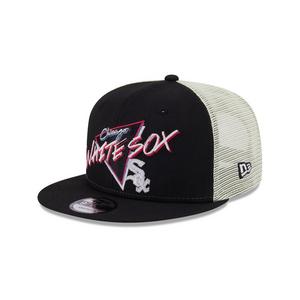 New Era Chicago White Sox 9FIFTY Neon Snapback Hat-Black