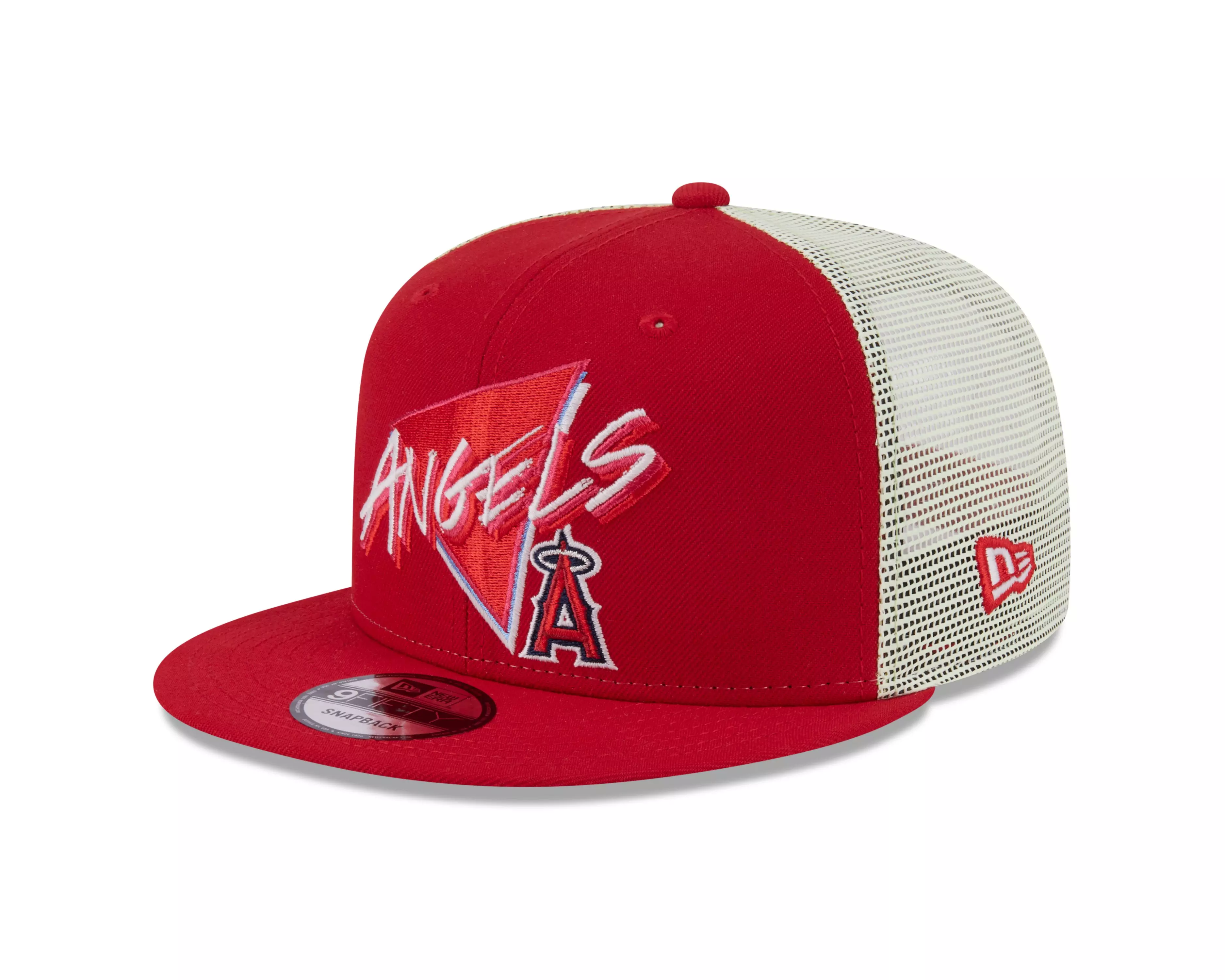 New Era Los Angeles Angels 9FIFTY Neon Snapback Hat-Red - RED