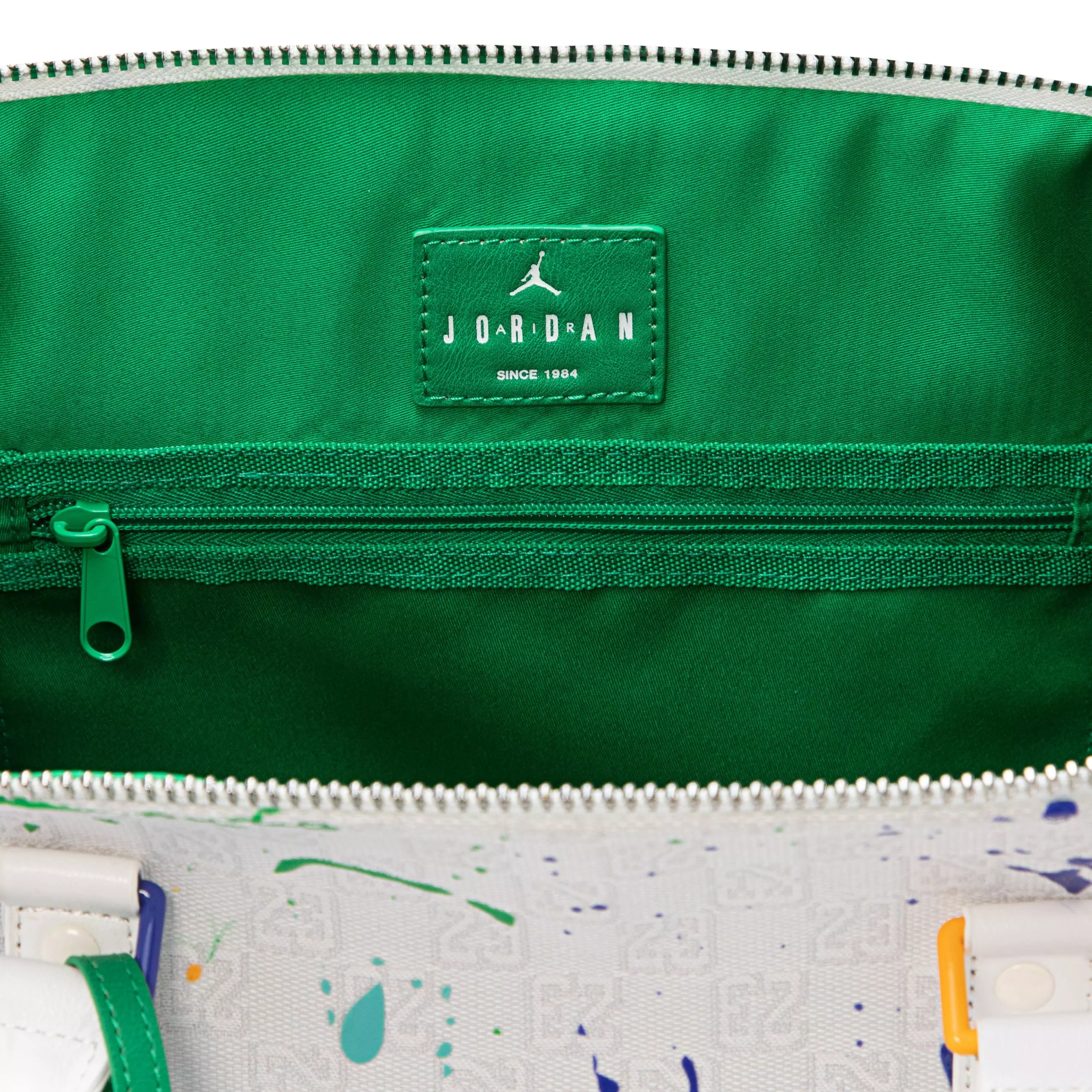 Jordan Monogram Duffle Bag Medium - White/Multi-Color - WHITE/MULTI