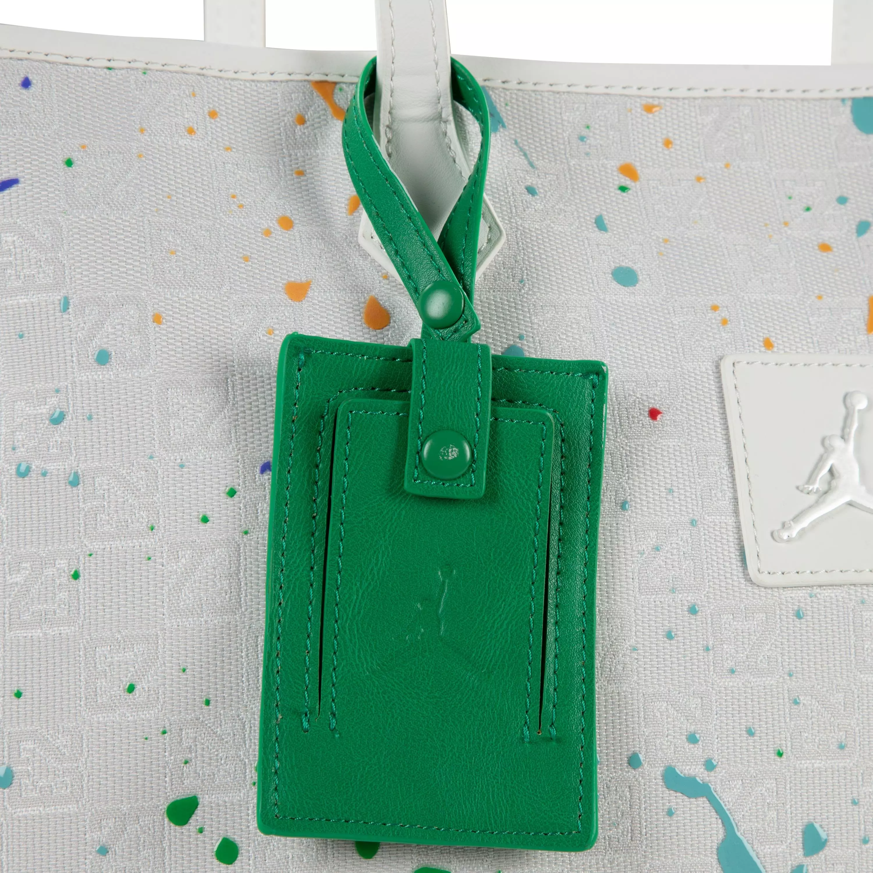 Jordan Monogram Tote - WHITE/MULTI