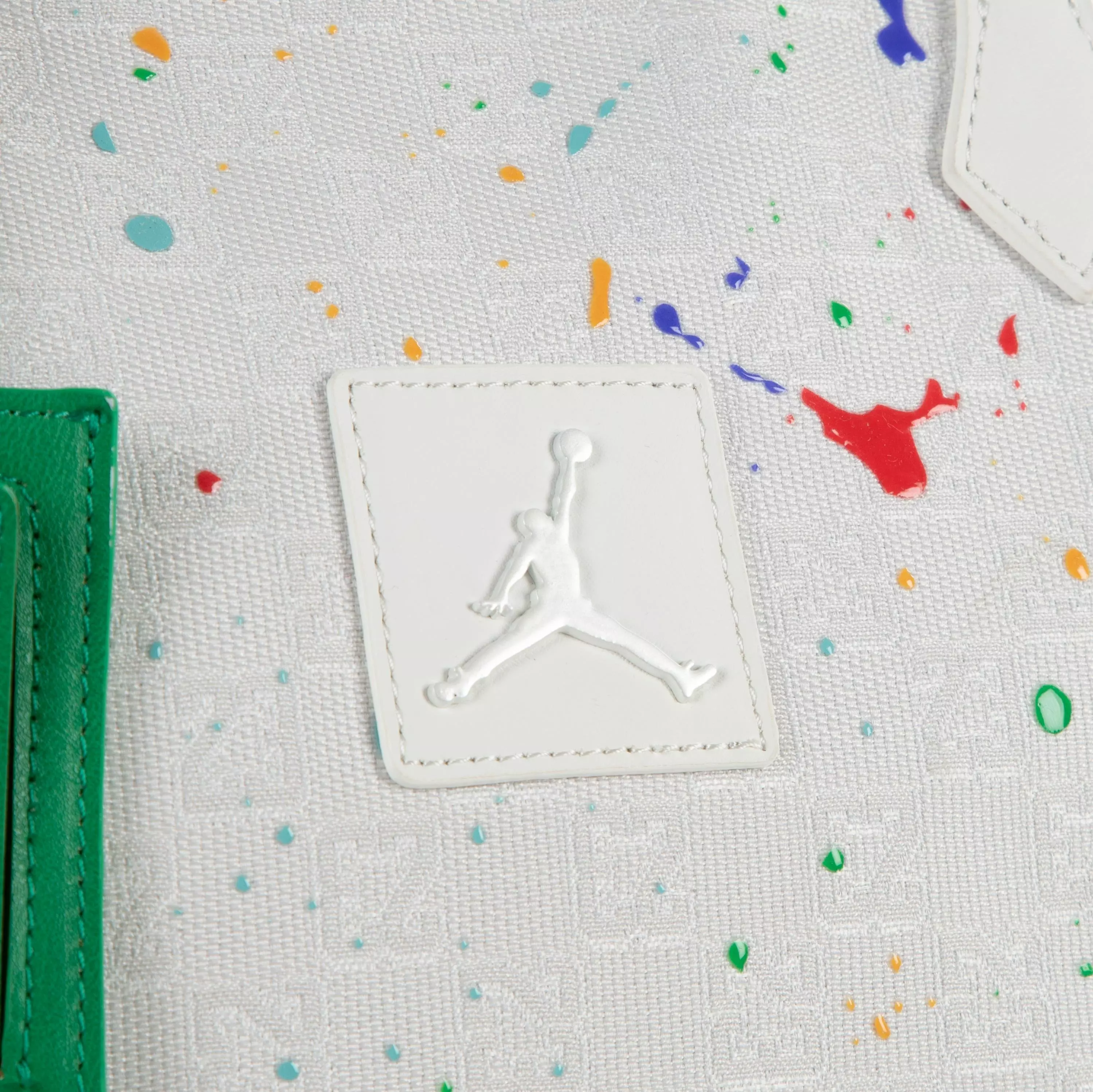 Jordan Monogram Tote - WHITE/MULTI