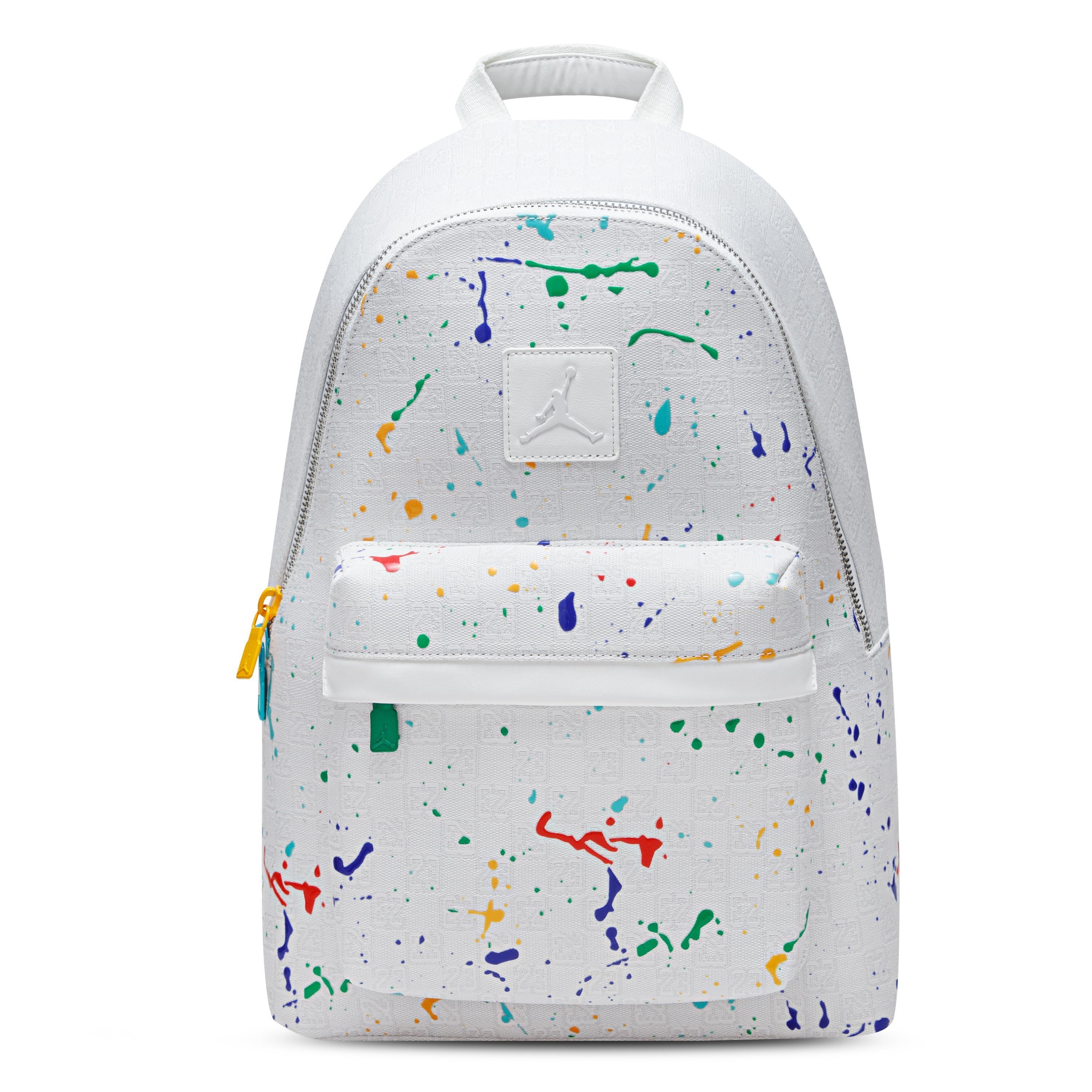 Jordan Monogram Backpack - White/Multi - WHITE/MULTI Thumbnail View 1