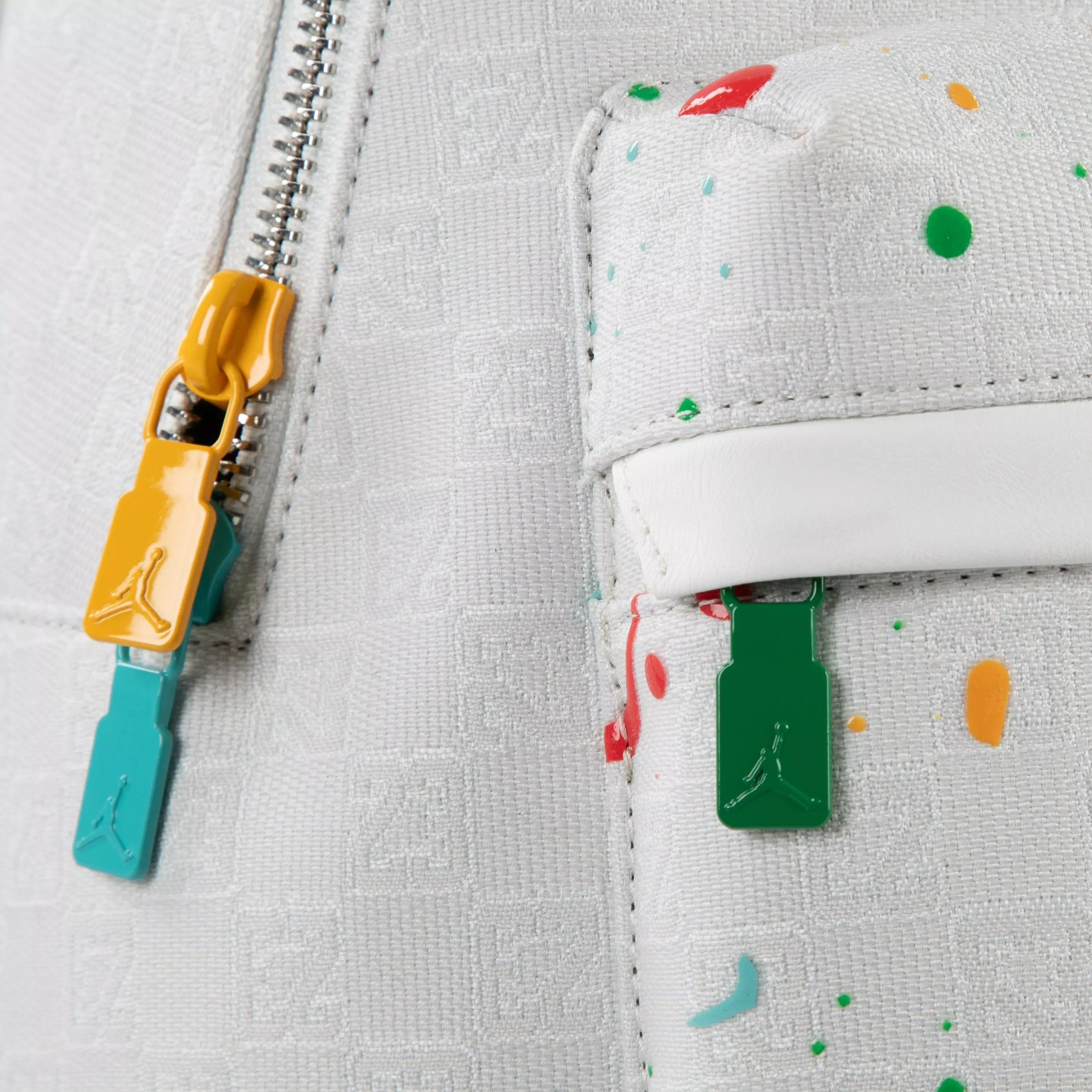 Jordan Monogram Backpack - White/Multi - WHITE/MULTI