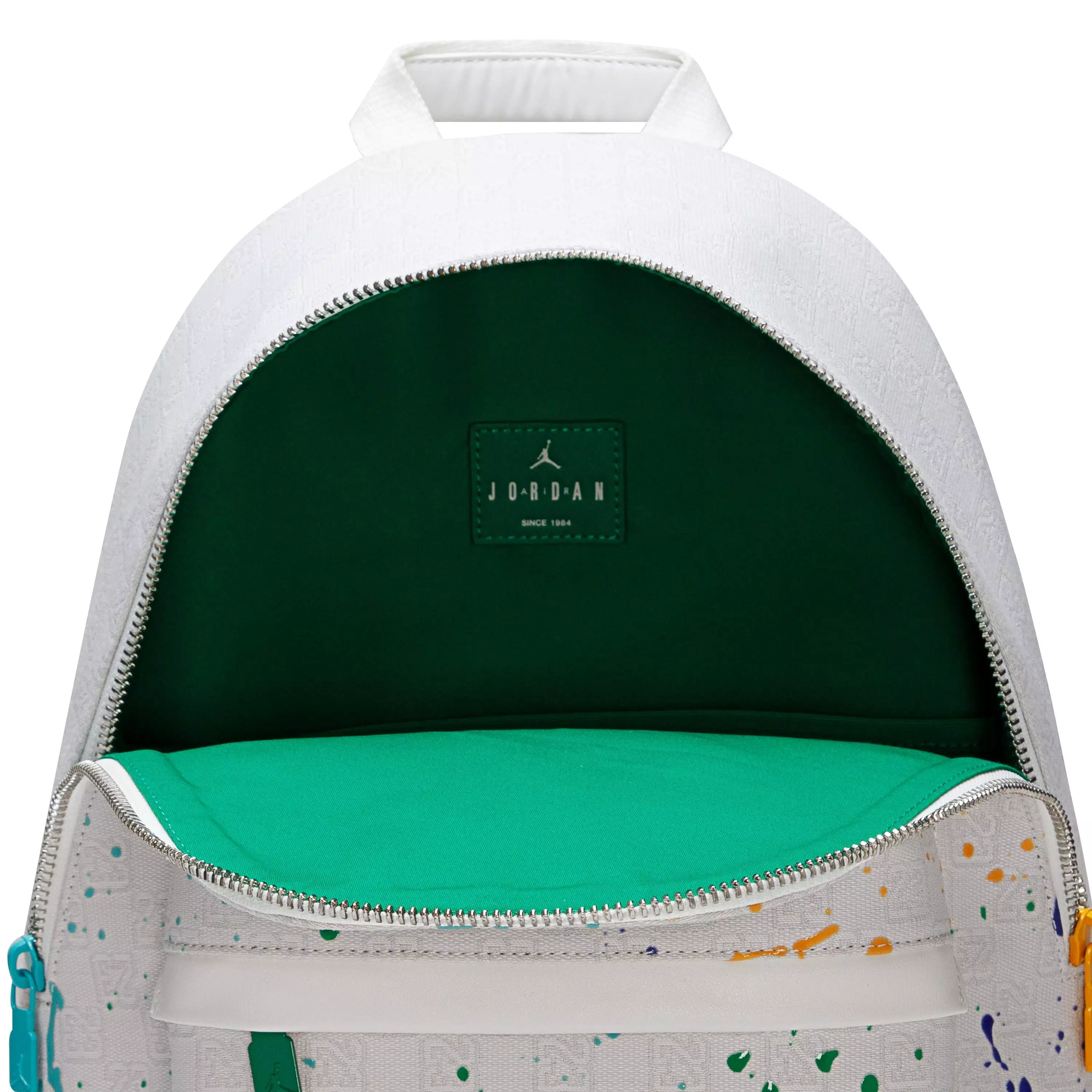 Jordan Monogram Backpack - White/Multi - WHITE/MULTI