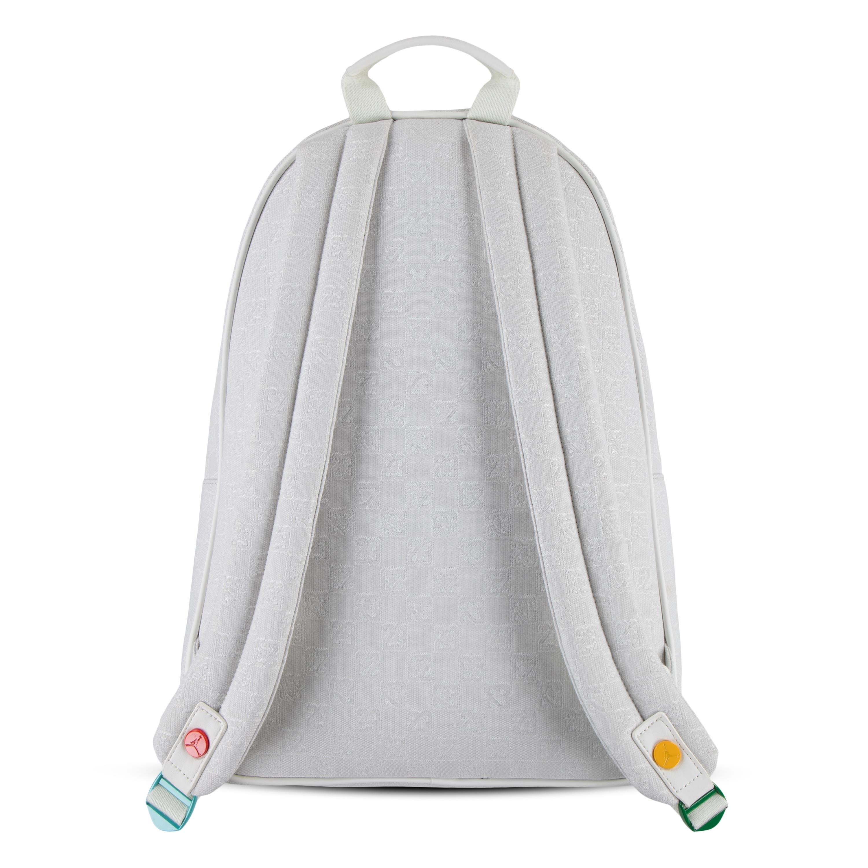 Jordan Monogram Backpack - White/Multi - WHITE/MULTI Thumbnail View 2