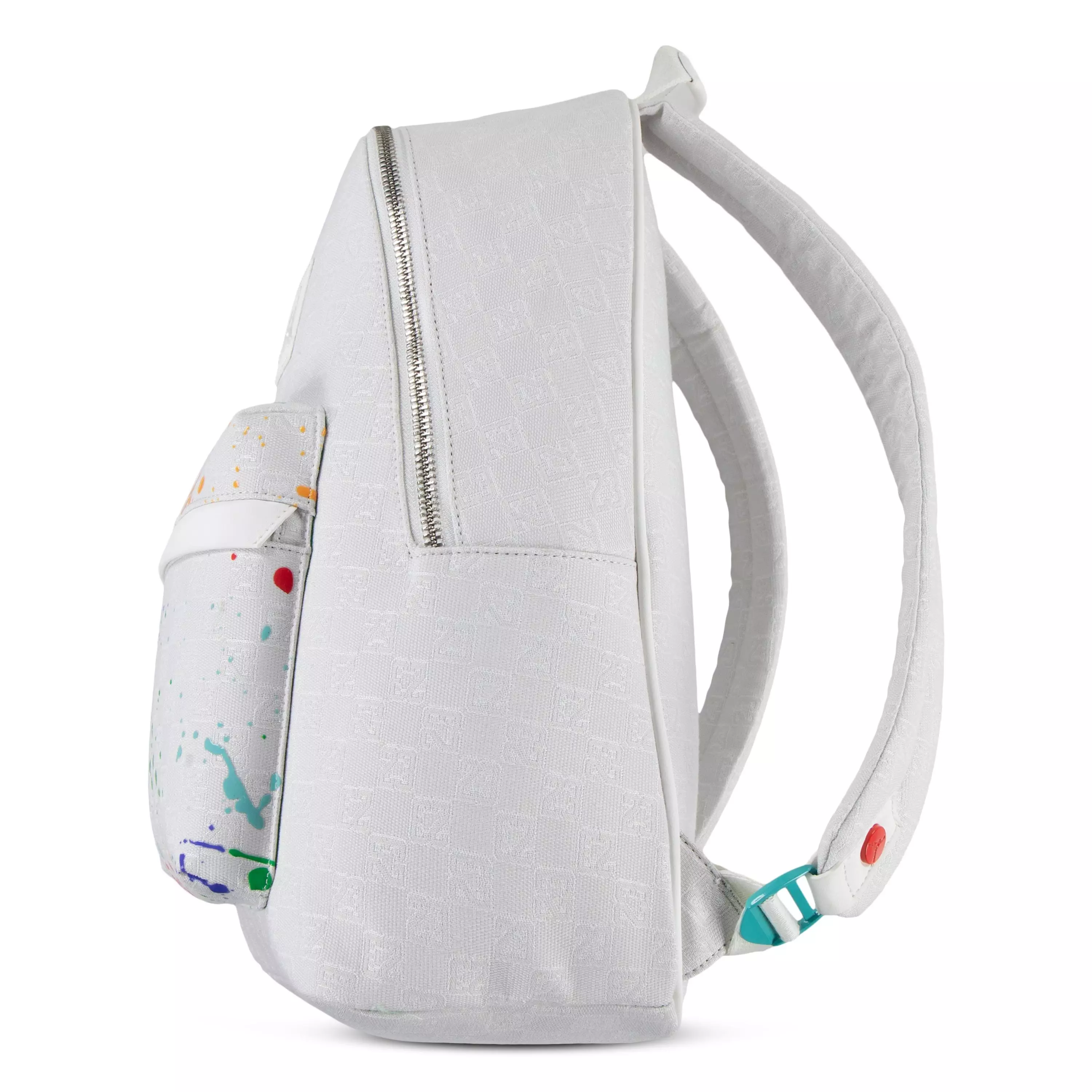 Jordan Monogram Backpack - White/Multi - WHITE/MULTI