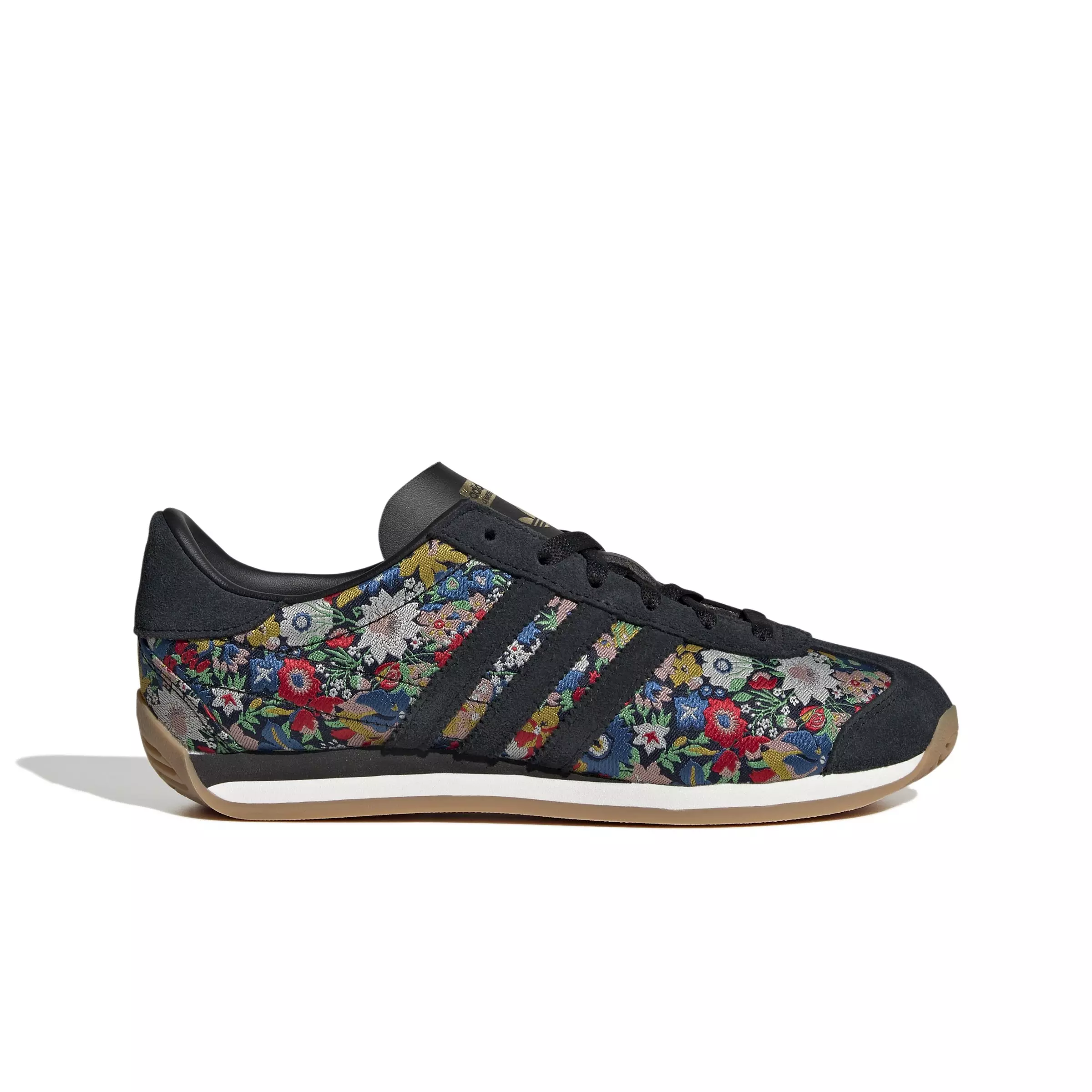 adidas Originals Country OG x Liberty "Aurora Ink/Gum/Off White" Women's Shoe - BLACK/MULTI