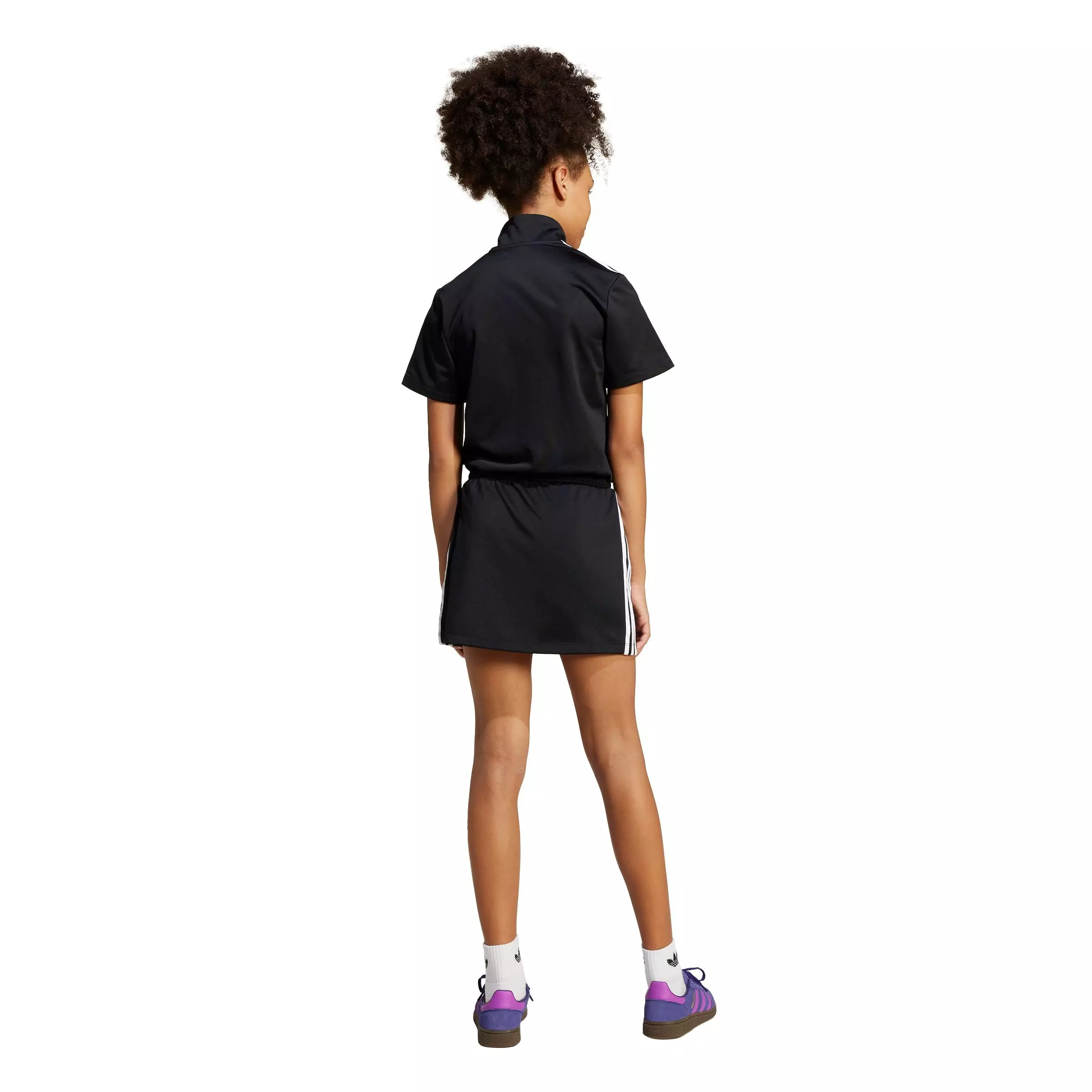 adidas Originals Big Girls' Firebird Dress - BLACK