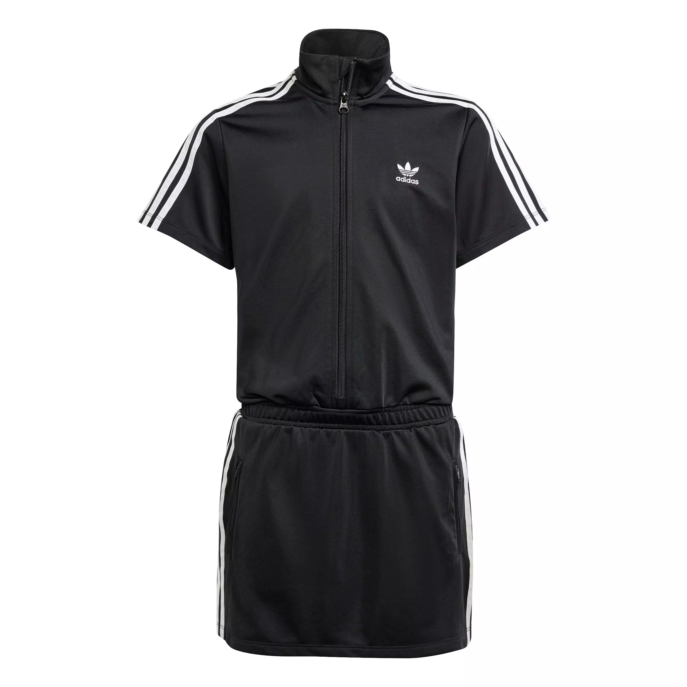 adidas Originals Big Girls' Firebird Dress - BLACK