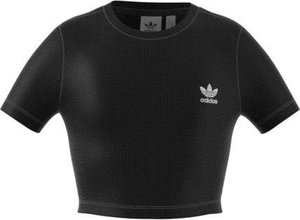 adidas Originals Essentials Ribbed Crop Big Girls' Tee