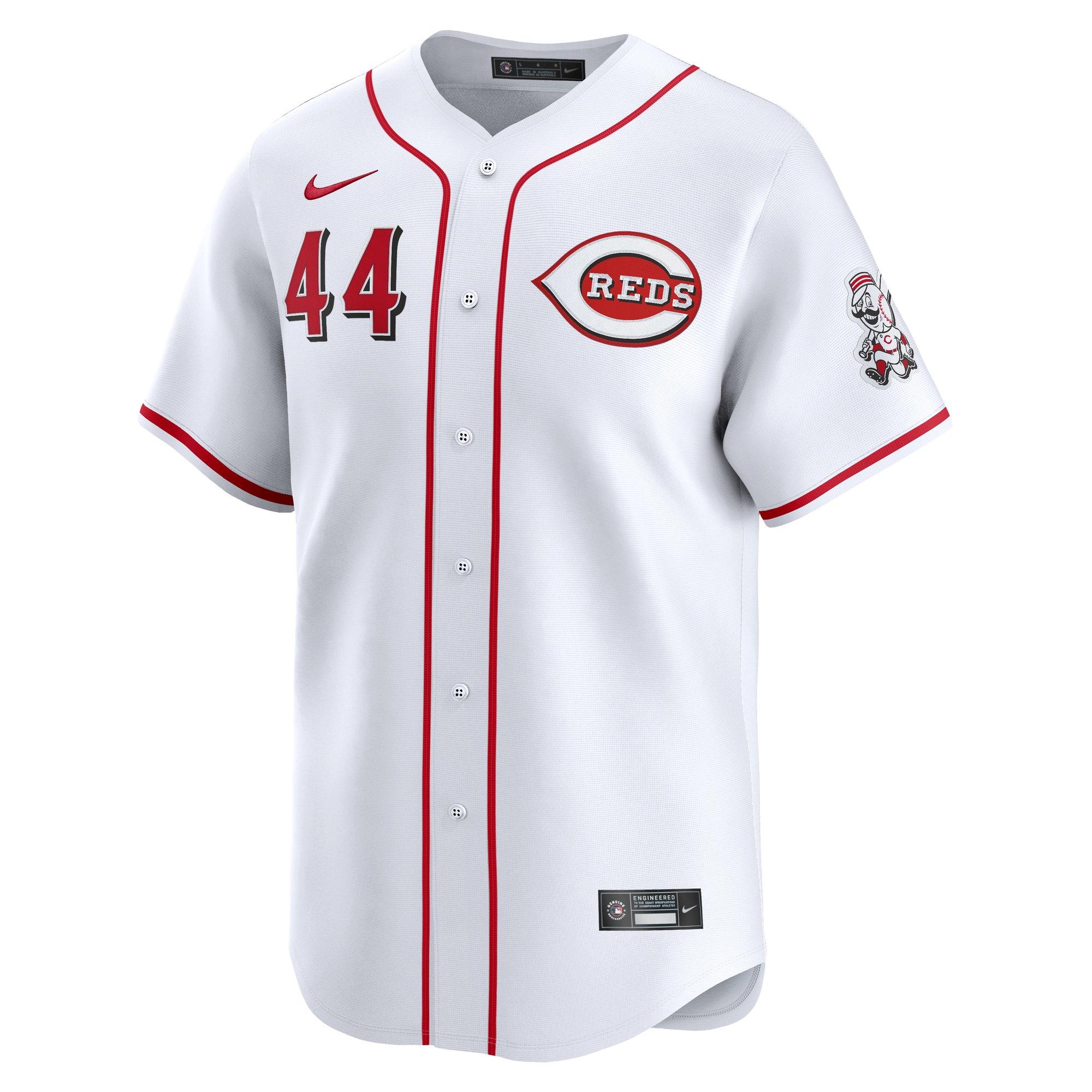 Nike Men's Cincinnati Reds 2025 Elly De La Cruz Limited Home Jersey-White - WHITE Thumbnail View 1