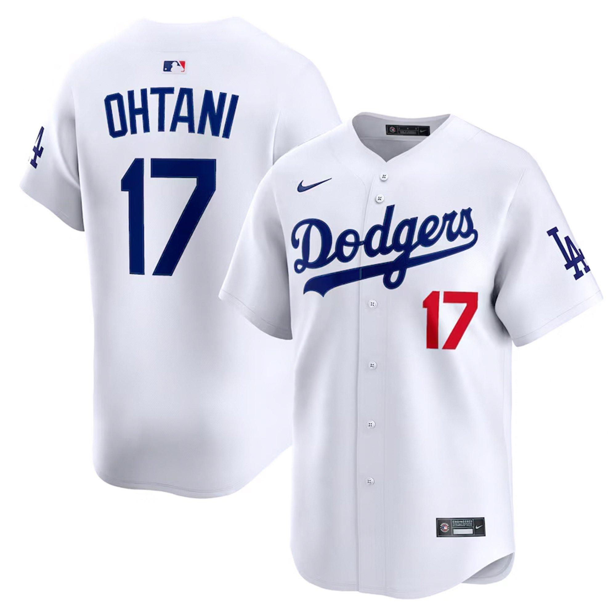 Nike Los Angeles Dodgers 2025 Shohei Ohtani Limited Home Jersey-White - WHITE Thumbnail View 3