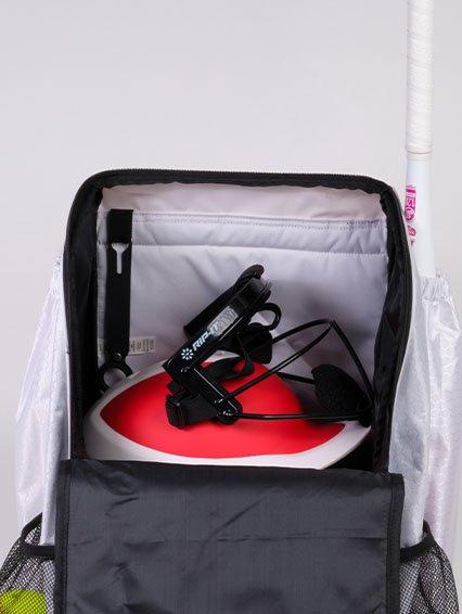 RIP-IT Baserunner Softball Backpack - White/Black