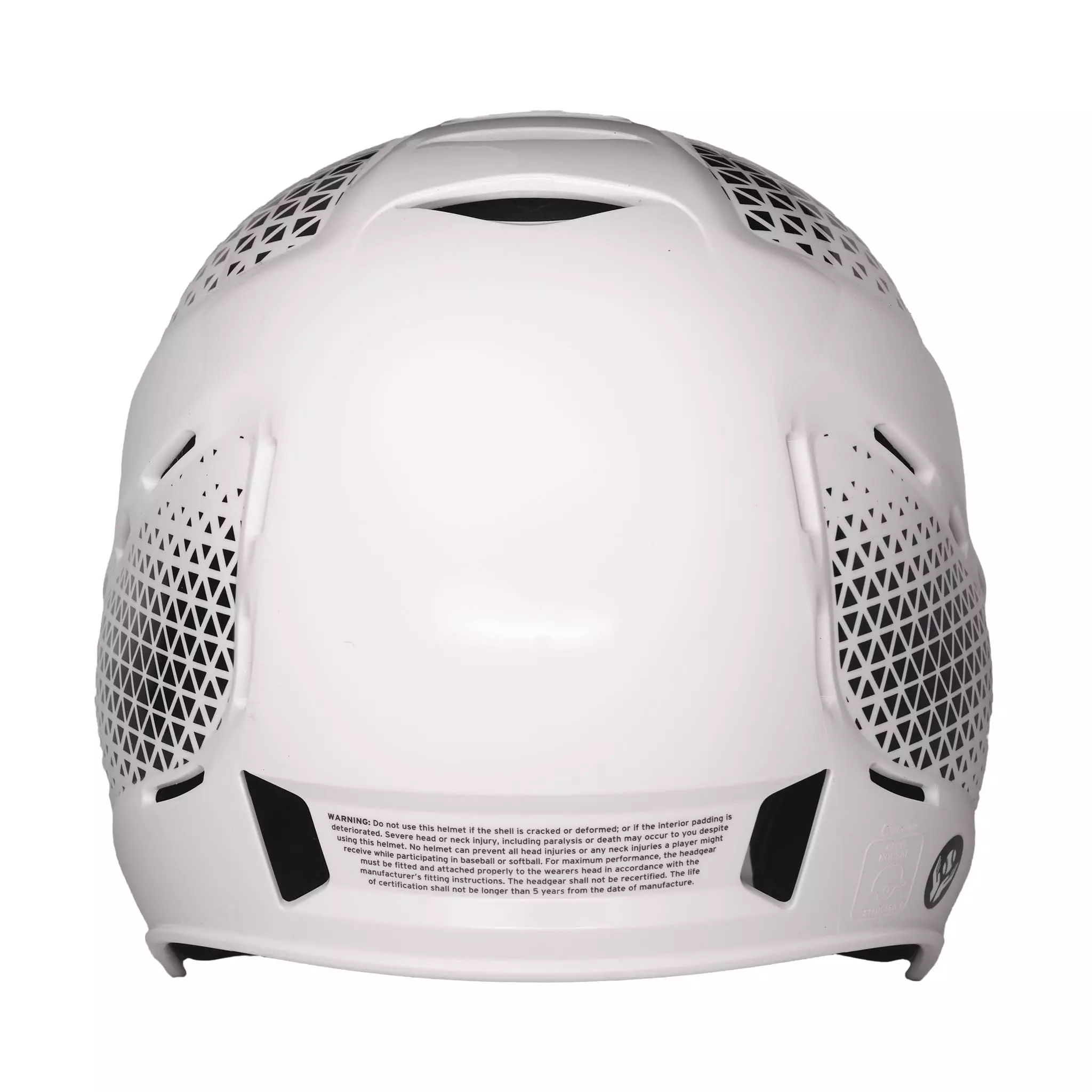 RIP-IT Vision Classic 2.0 Softball Helmet - White/Black - WHITE/BLACK