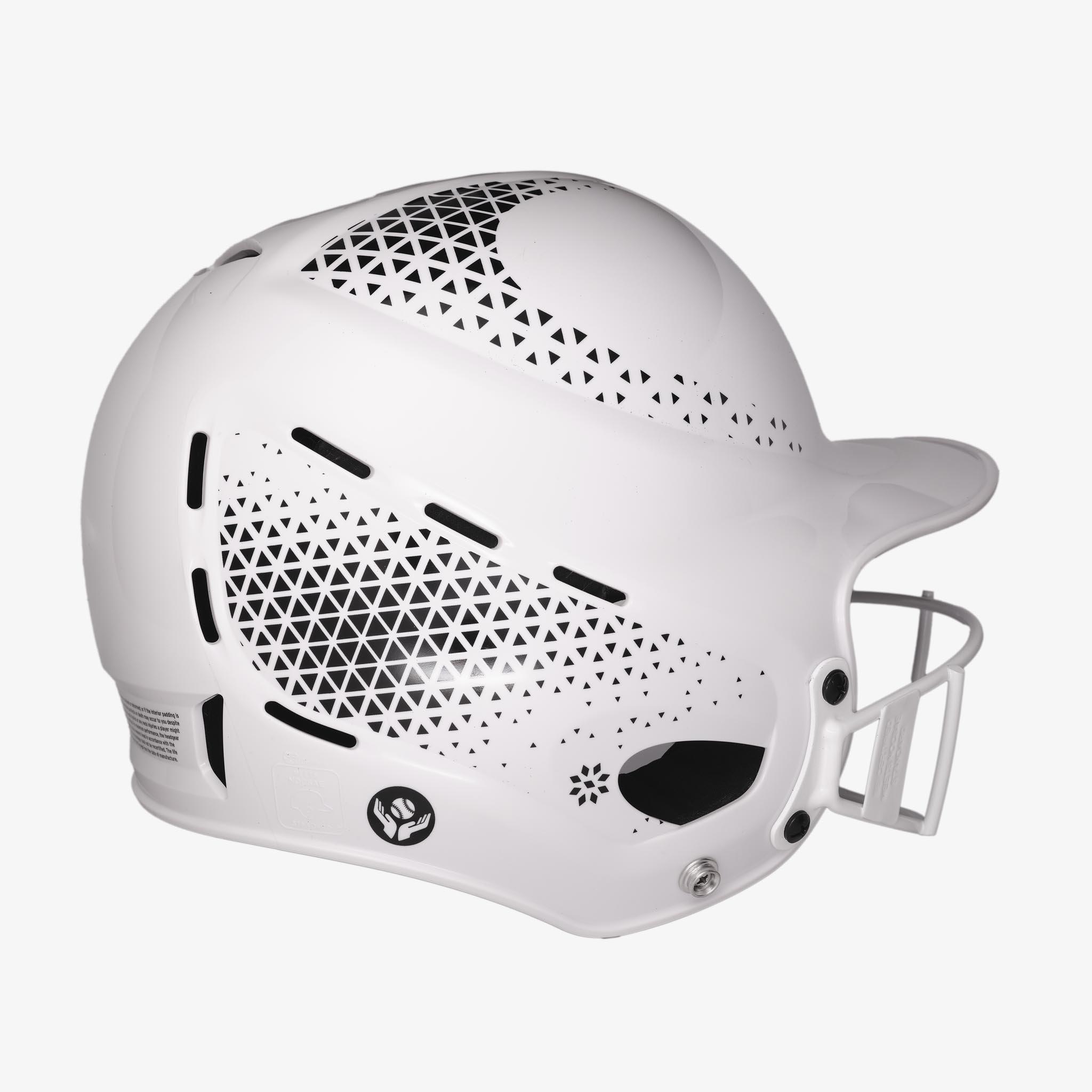 RIP-IT Vision Classic 2.0 Softball Helmet - White/Black