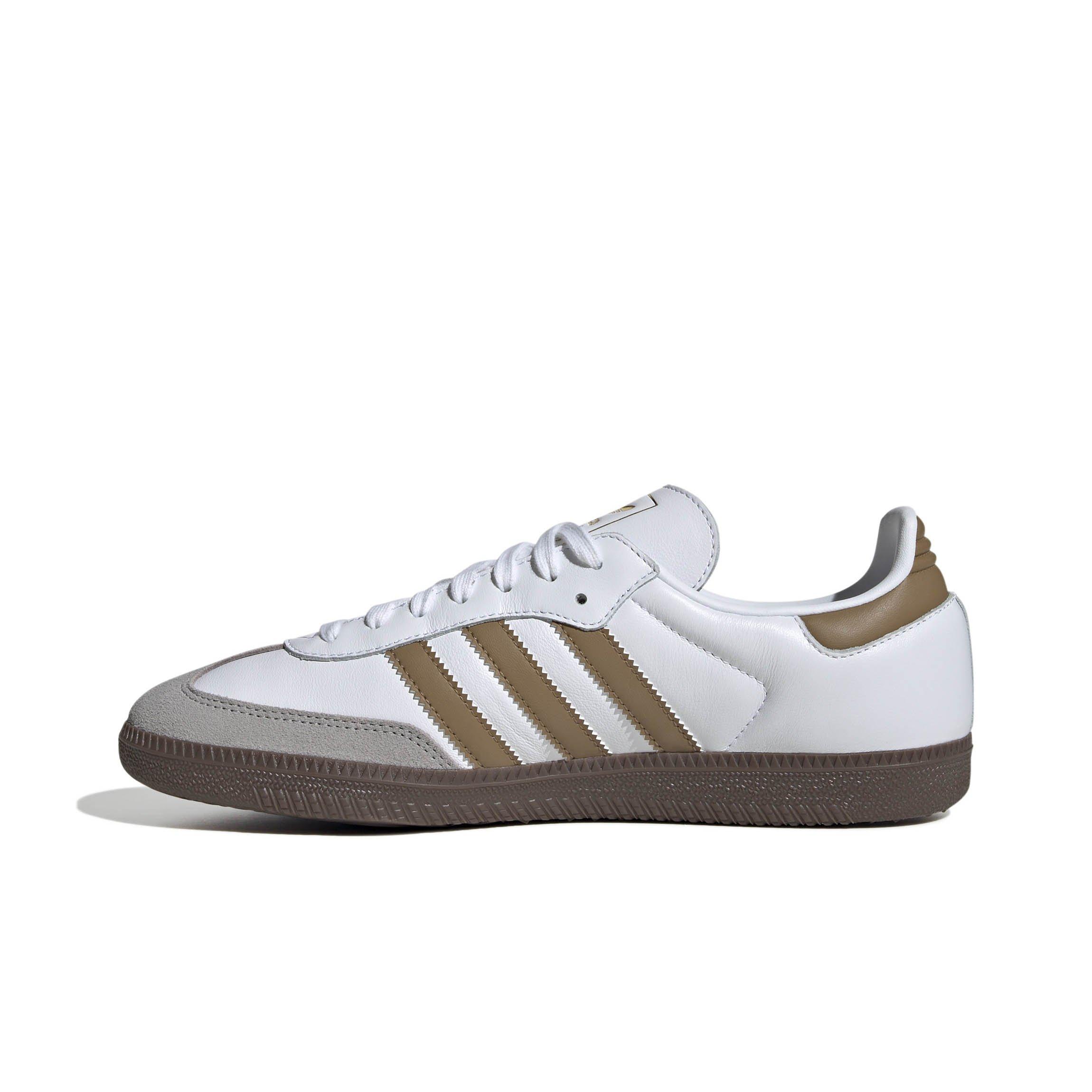 adidas Originals Samba OG "Ftwr White/Brown Desert/Clear Granite" Men's Shoe - WHITE/BROWN Thumbnail View 2
