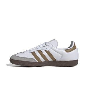 adidas Originals Samba OG "Ftwr White/Brown Desert/Clear Granite" Men's Shoe