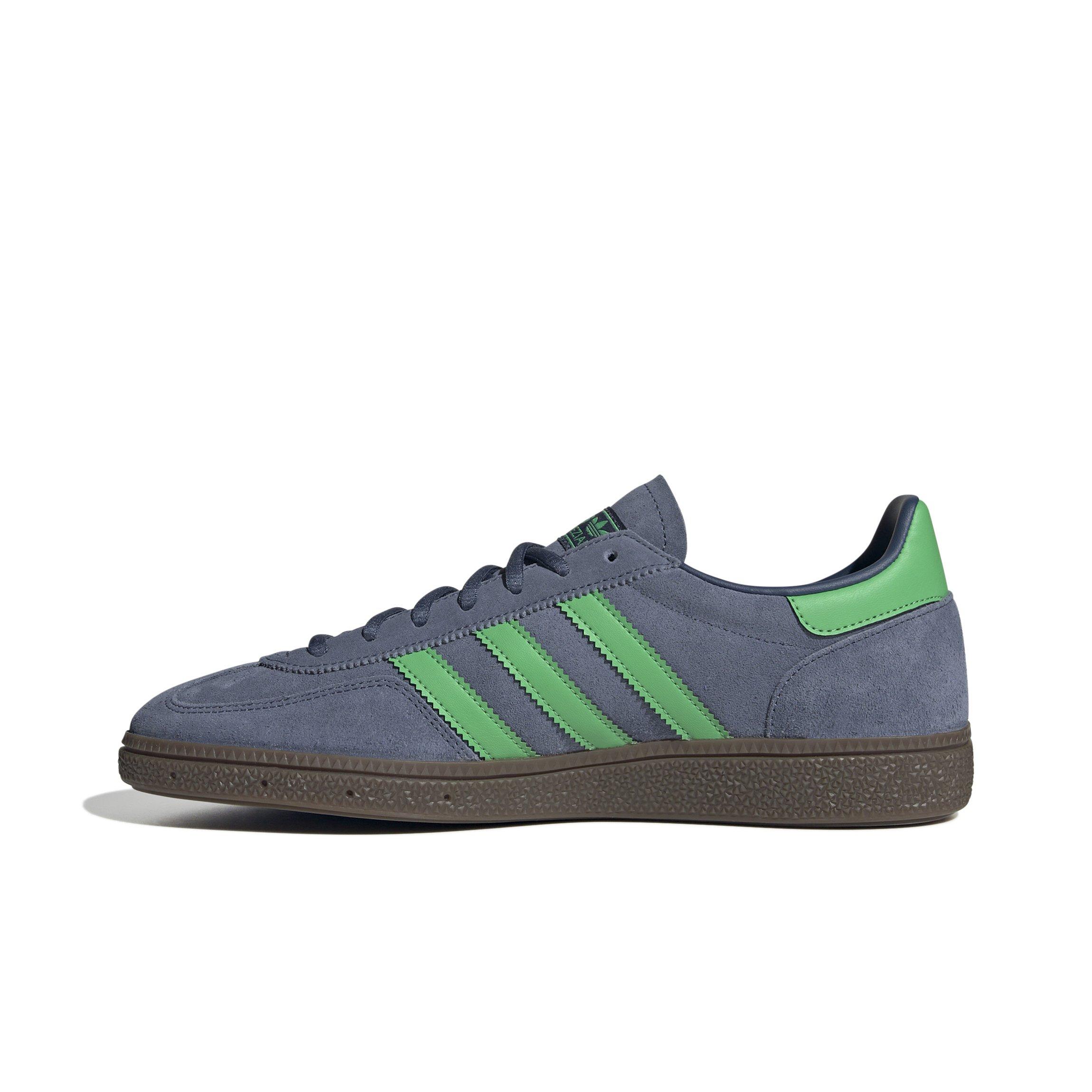 adidas Originals Handball Spezial "Preloved Ink/Semi Screaming Green/Gold Metallic" Men's Shoe - GREEN/GOLD Thumbnail View 2