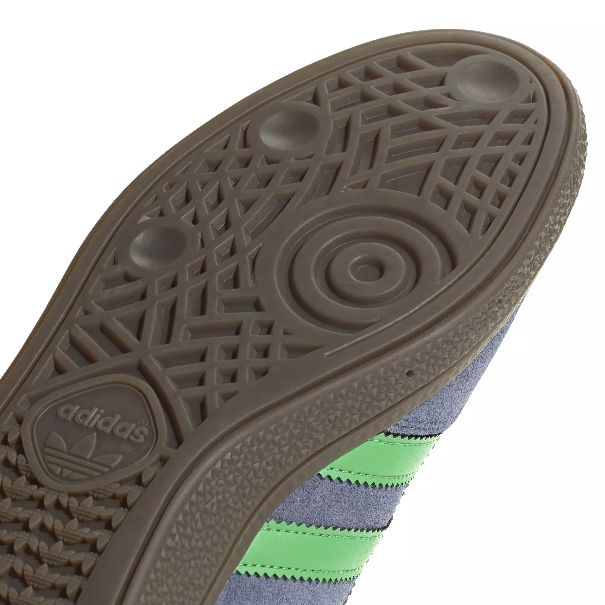 adidas Originals Handball Spezial "Preloved Ink/Semi Screaming Green/Gold Metallic" Men's Shoe - GREEN/GOLD