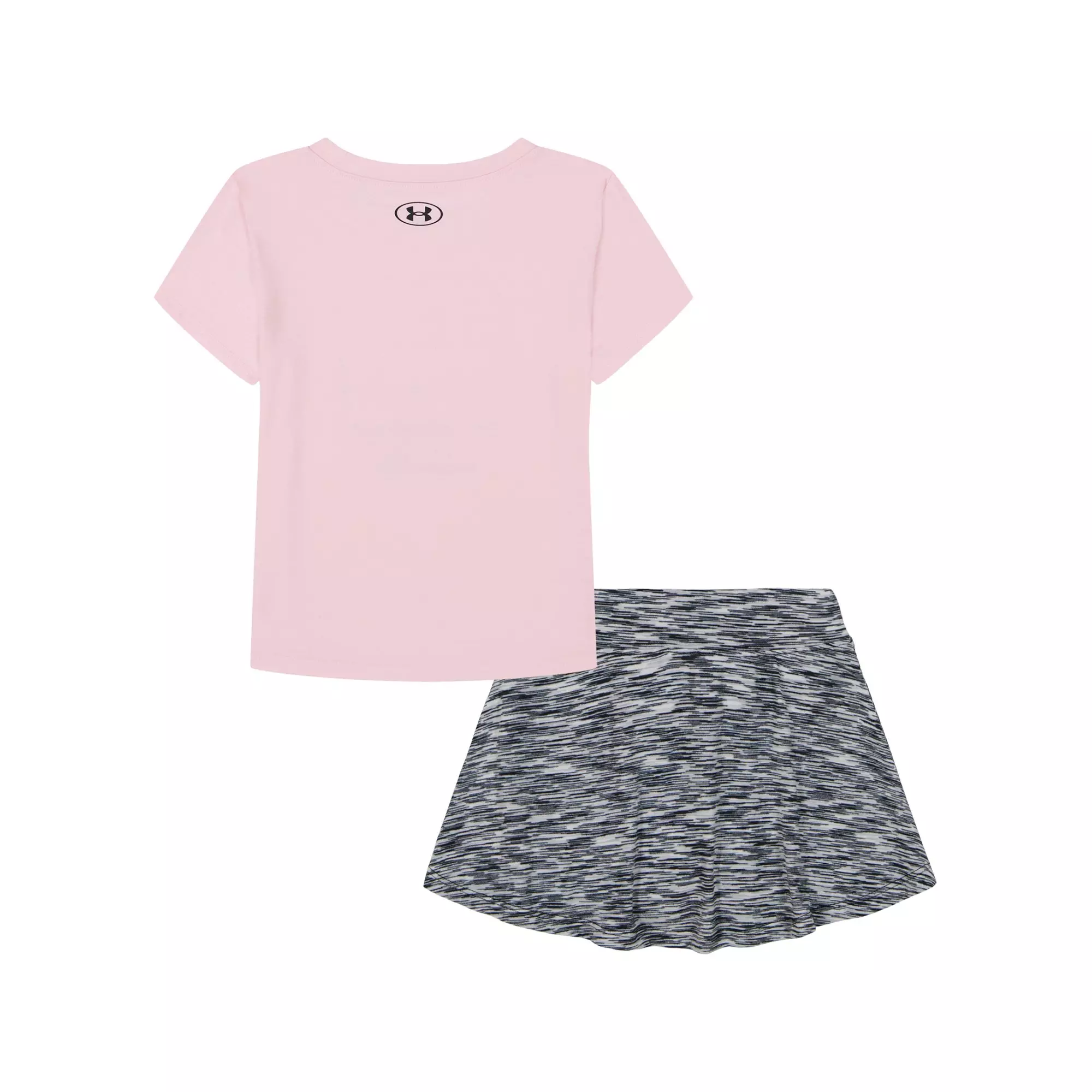 Under Armour Little Girls' Heart Twist Skort Set - Pink/Grey - PINK/GREY