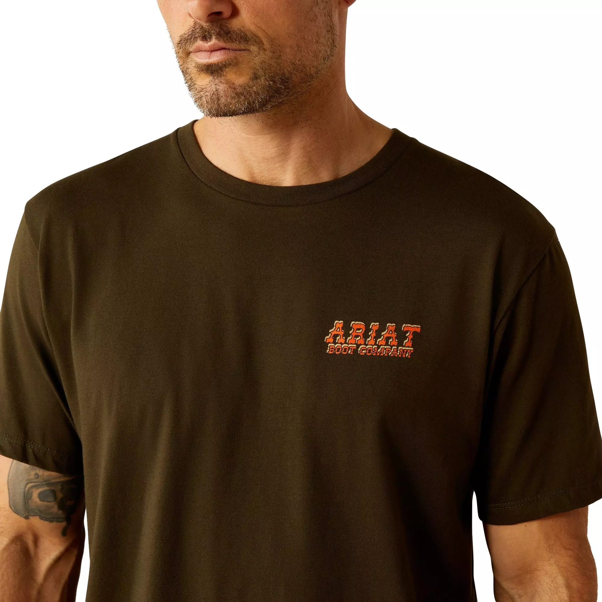 Ariat Men's Possum On A Half Shell Tee - Green - GREEN