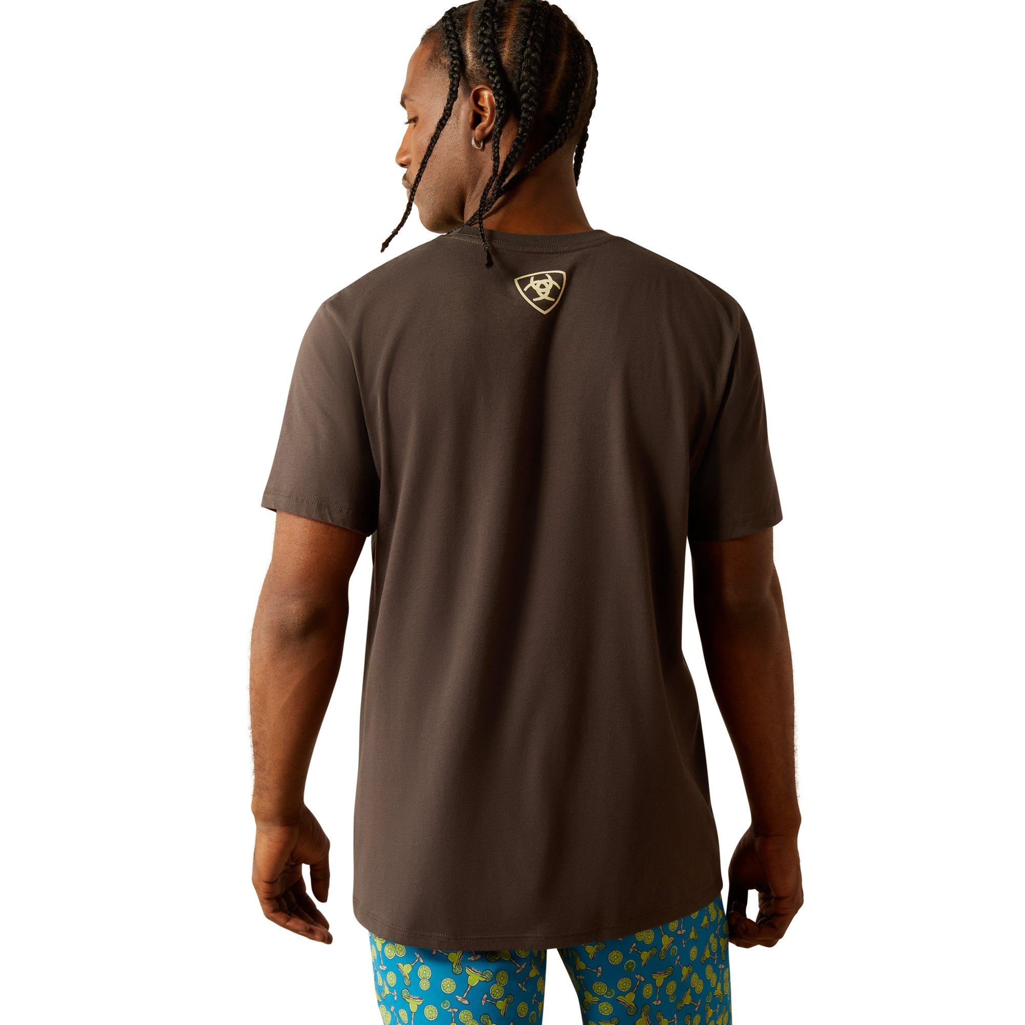 Ariat Men's Sponsors Tee - Black - BLACK Thumbnail View 2