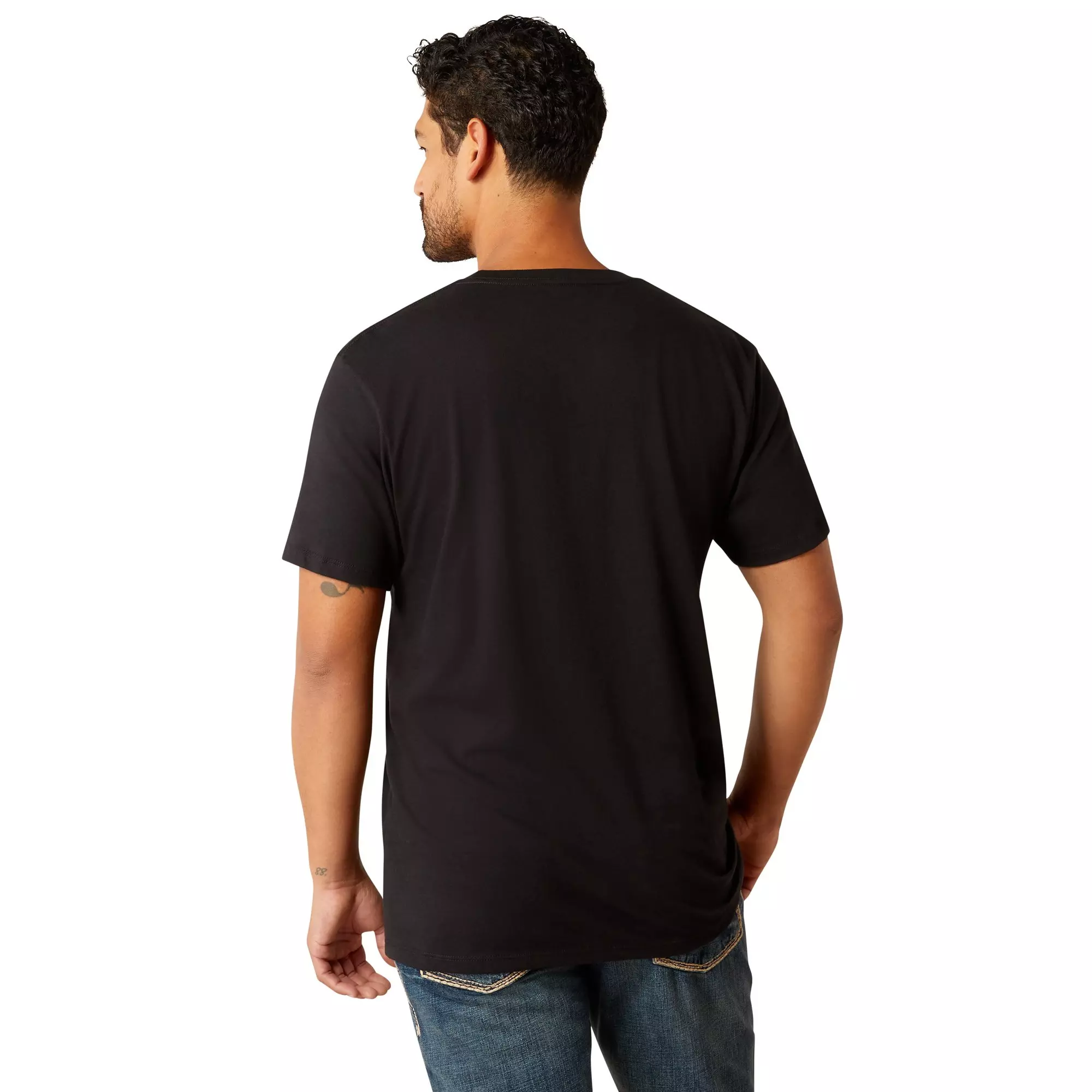 Ariat Men's SW Mexico Tee - Black - BLACK