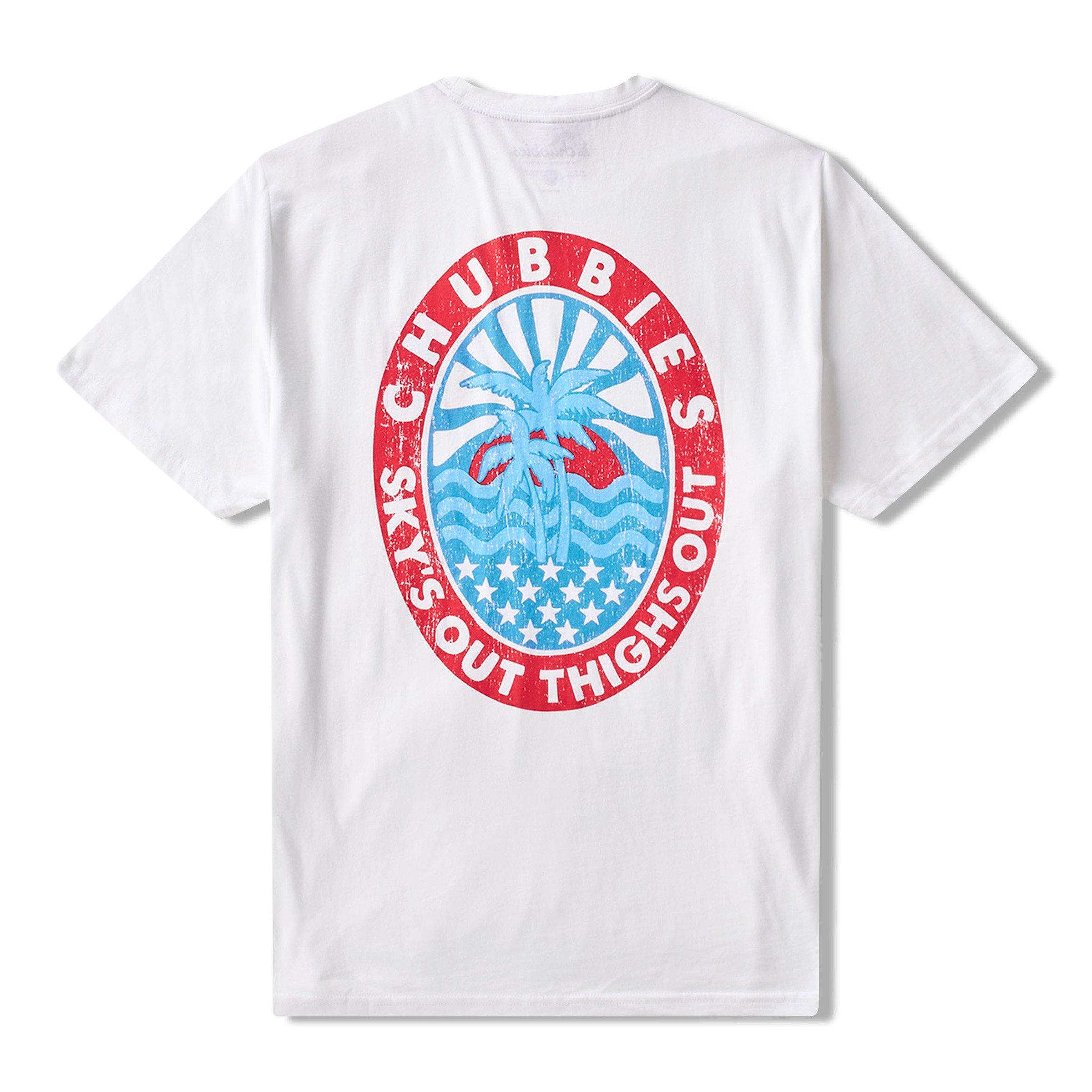 Chubbies Olympic Hero Big Boys' White Tee