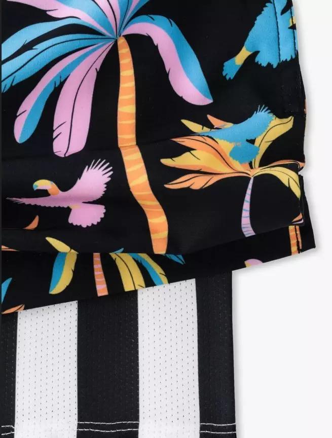 Chubbies Big Boys' Black Night Lights Shorts - BLACK/MULTI