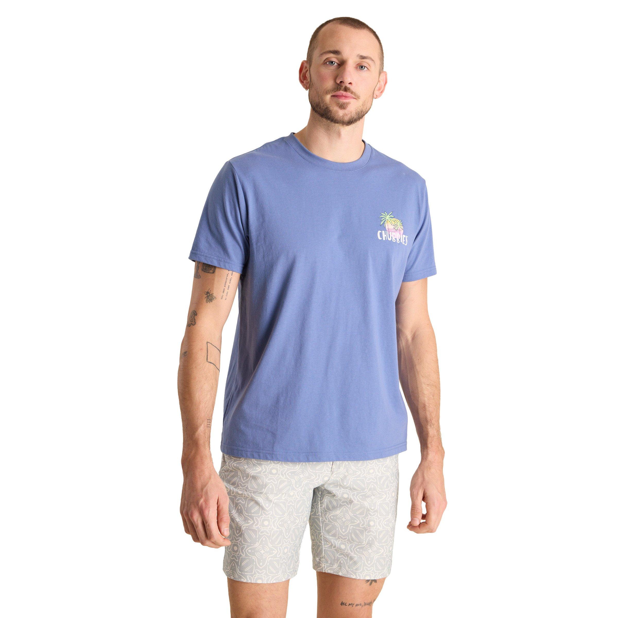 Chubbies Men's The Captain's License Tee - Blue - BLUE Thumbnail View 1