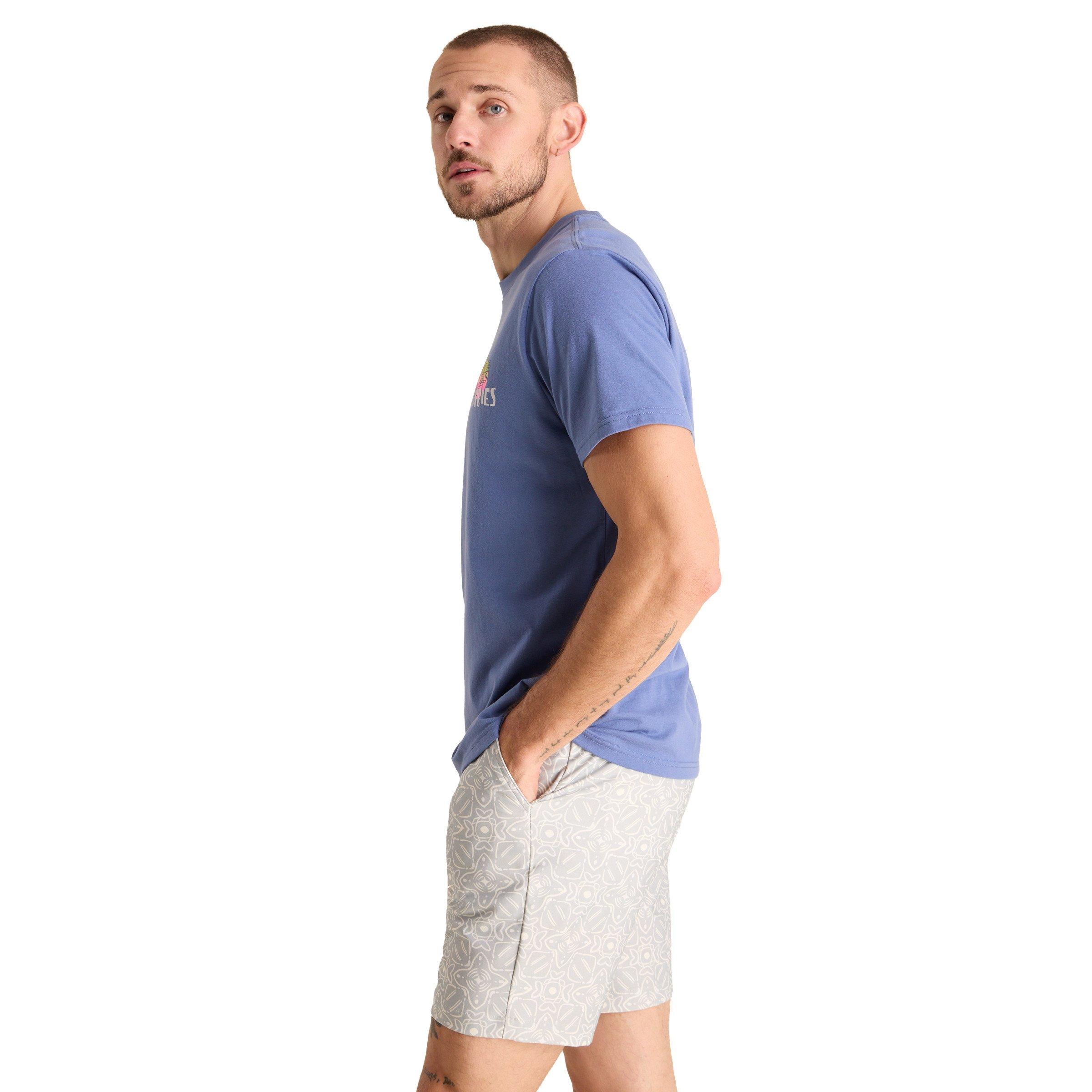 Chubbies Men's The Captain's License Tee - Blue - BLUE Thumbnail View 3