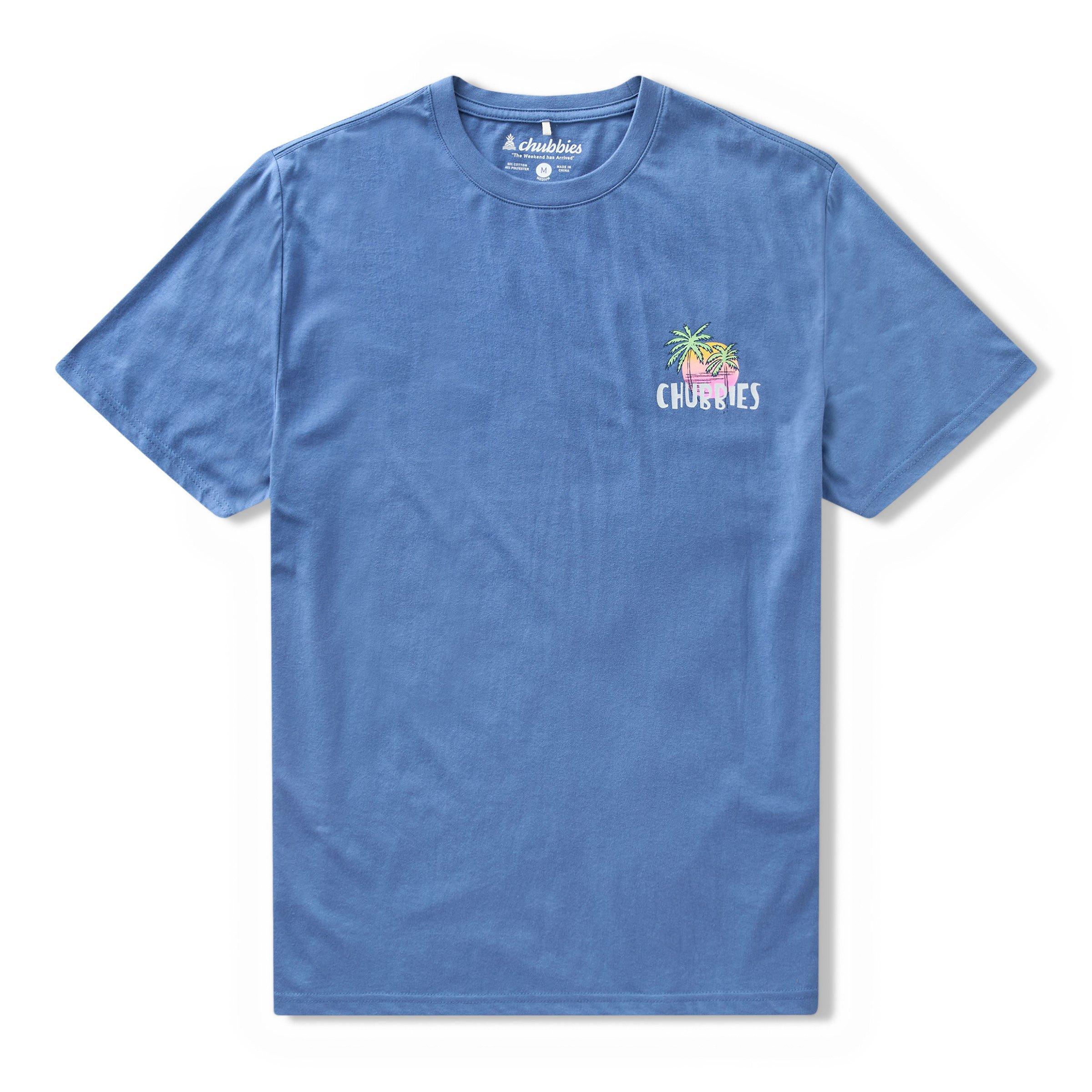 Chubbies Men's The Captain's License Tee - Blue - BLUE Thumbnail View 5