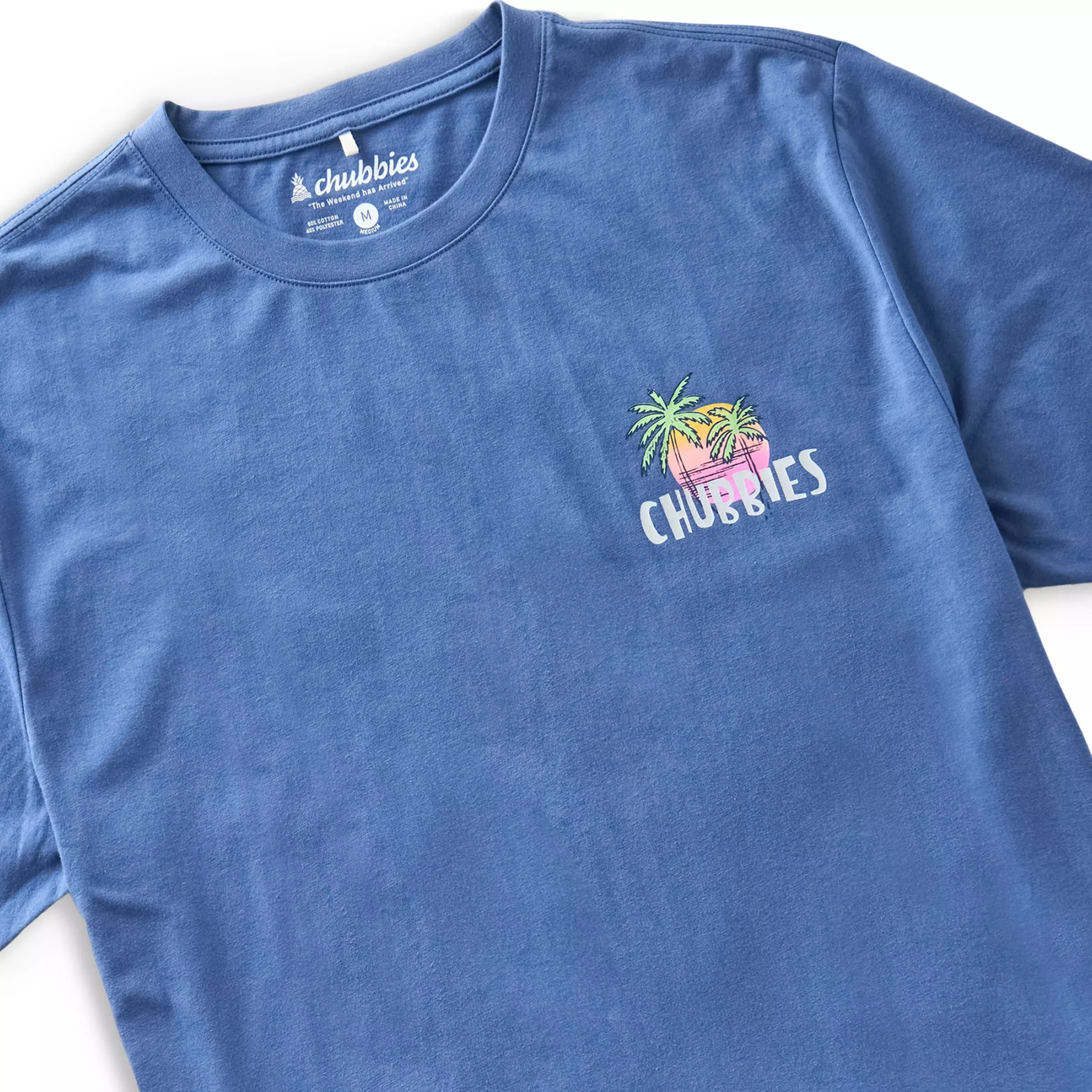 Chubbies Men's The Captain's License Tee - Blue - BLUE