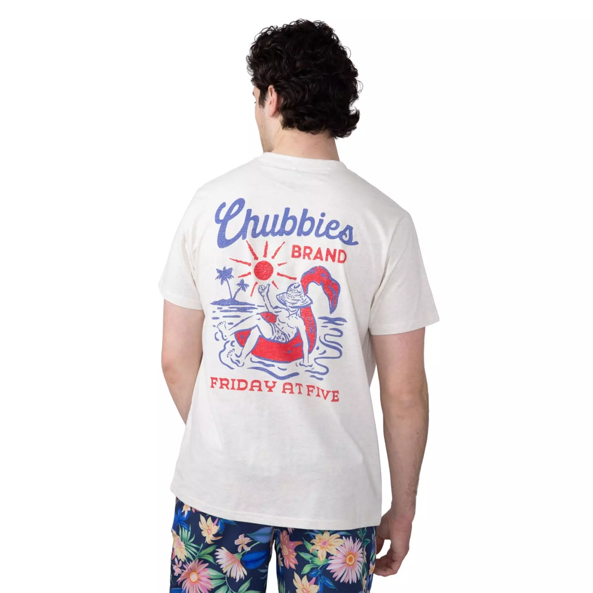 Chubbies Men's Pass Me Another Tee - WHITE