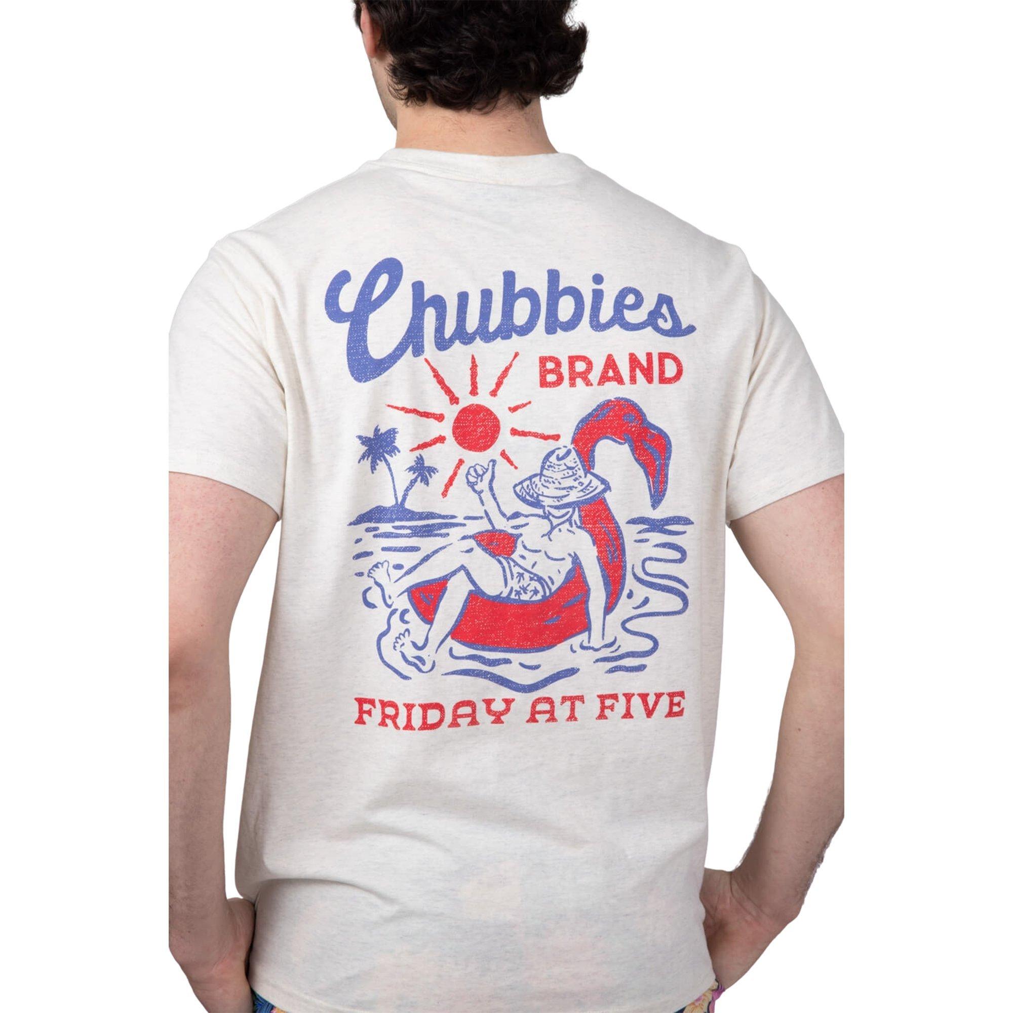 Chubbies Men's Pass Me Another Tee - WHITE Thumbnail View 4