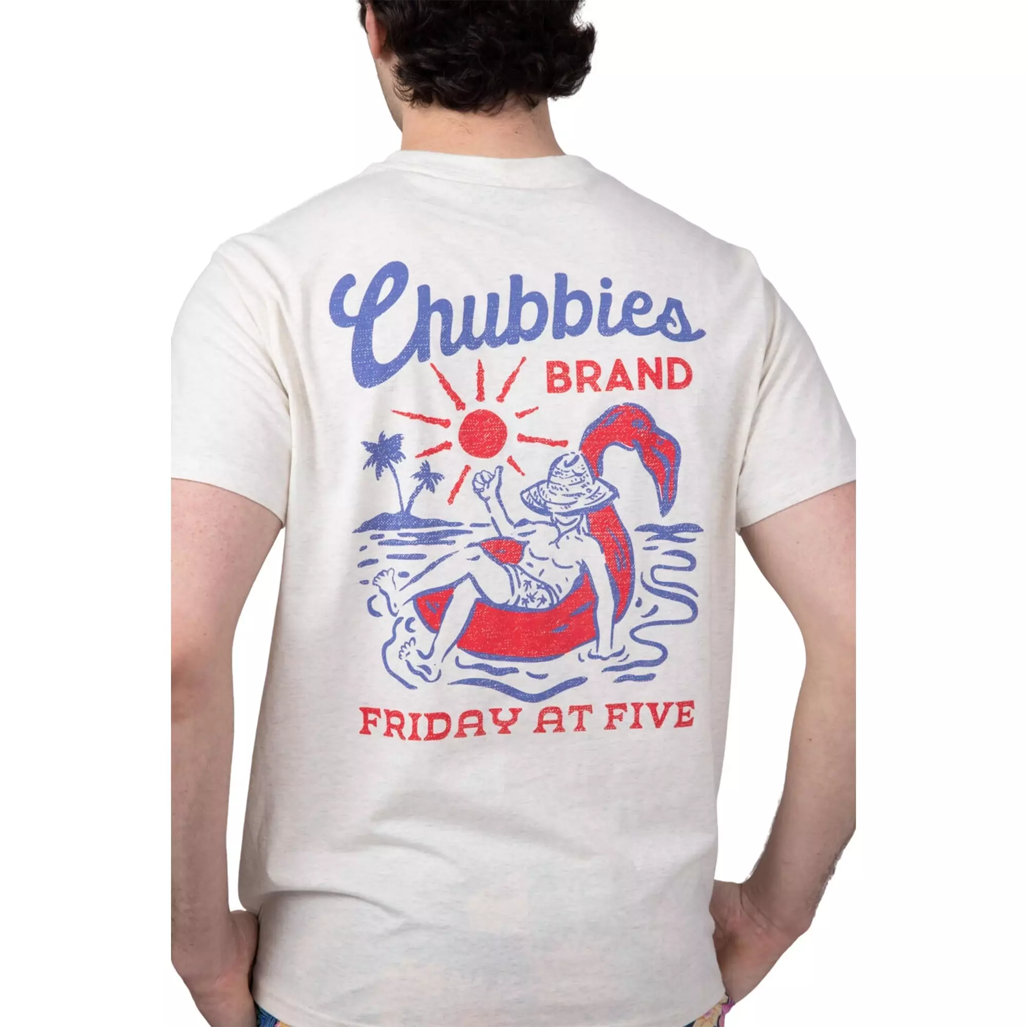 Chubbies Men's Pass Me Another Tee - WHITE