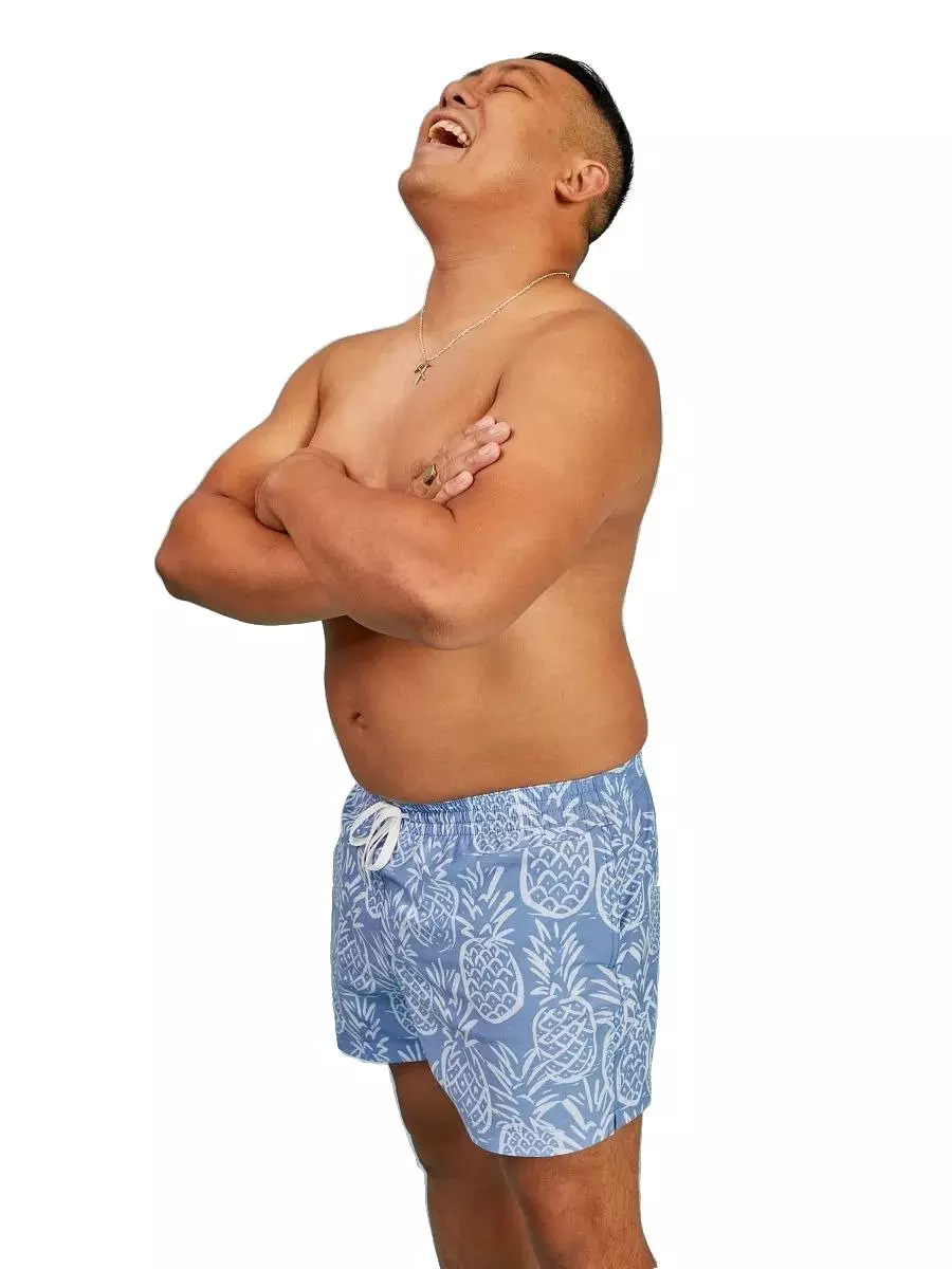 Chubbies Men's The Thigh Napples 5.5 Inch Shorts - BLUE