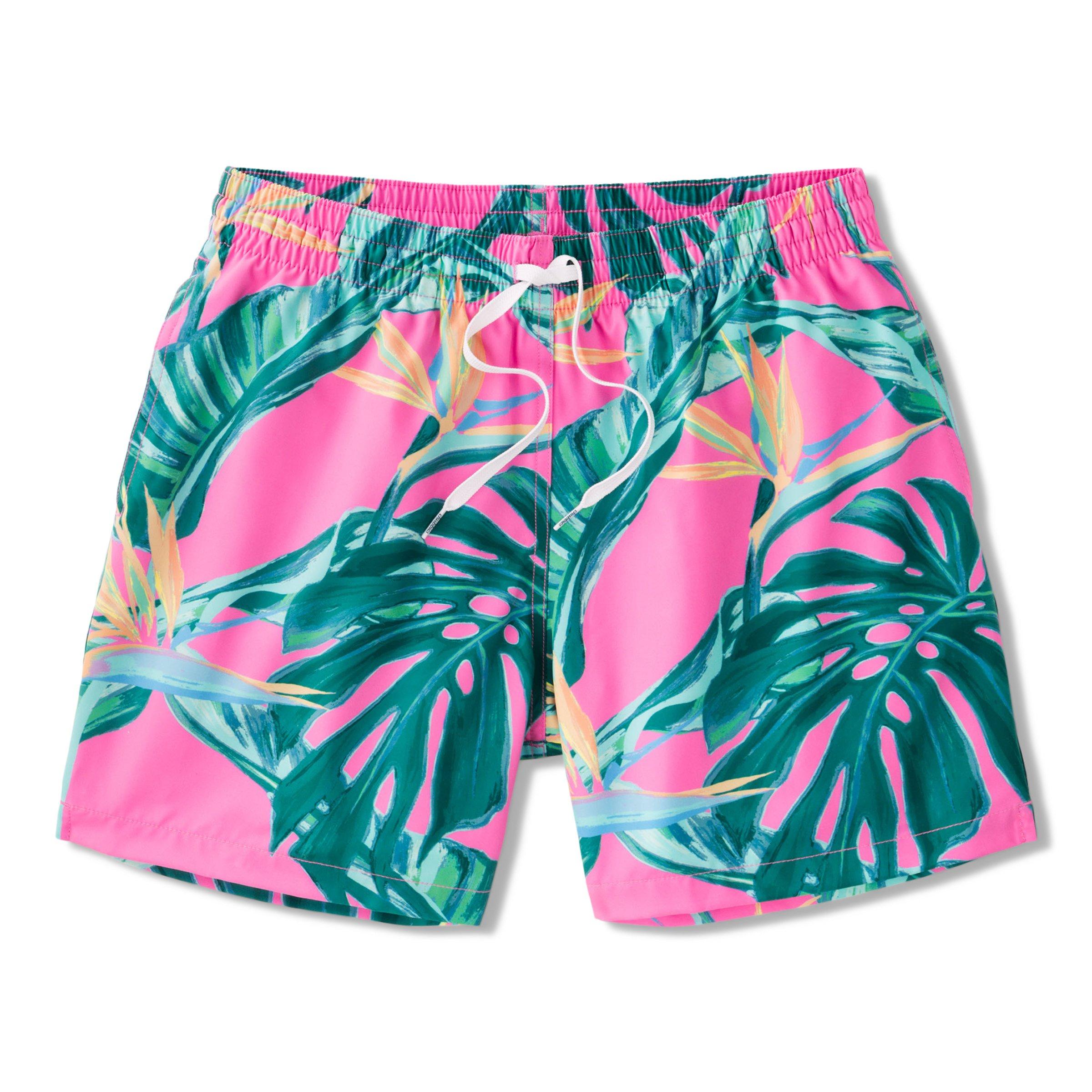 Chubbies Men's The Birds Of Paradise 5.5 Inch Shorts - PINK Thumbnail View 1