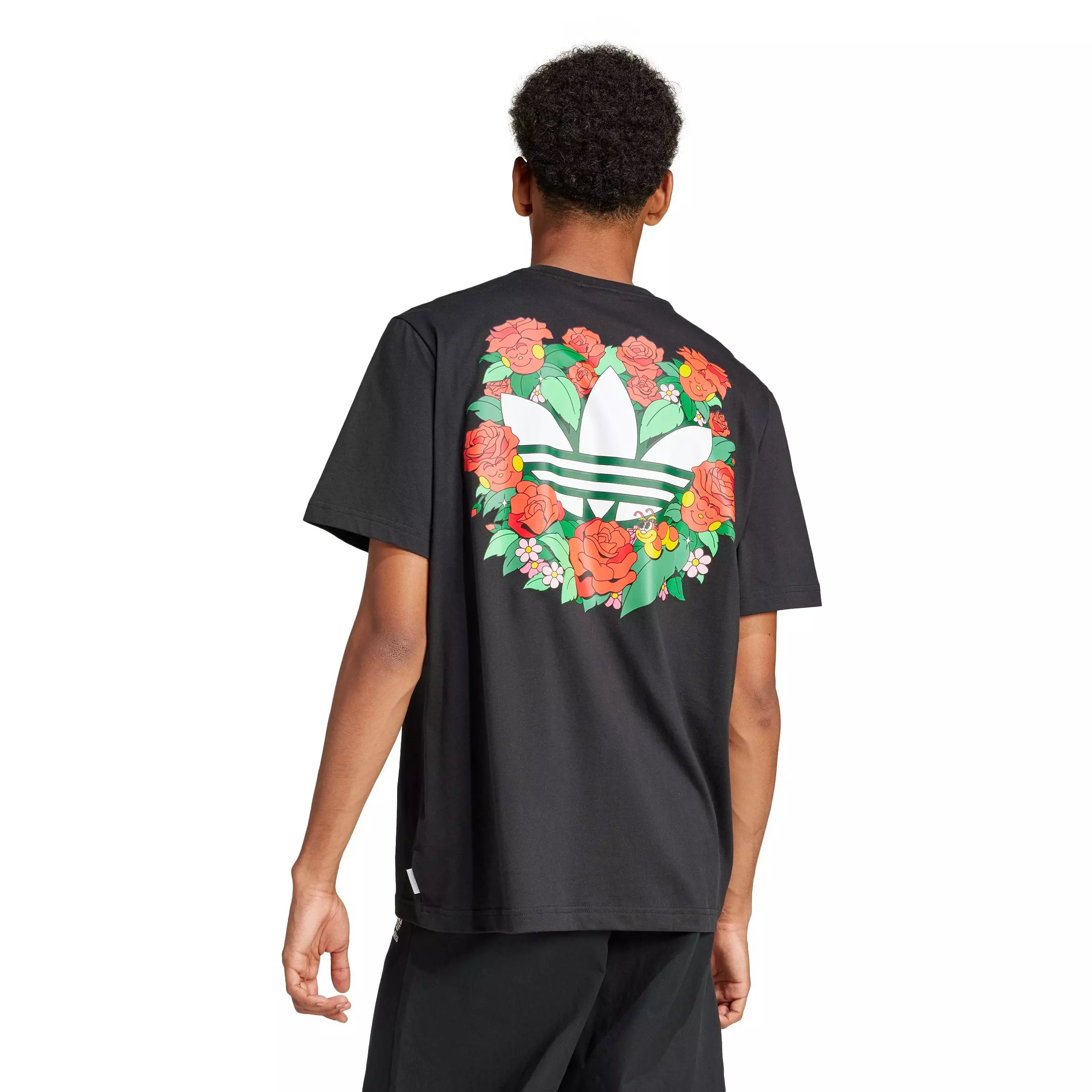 adidas Originals Men's Graphic Tee - BLACK