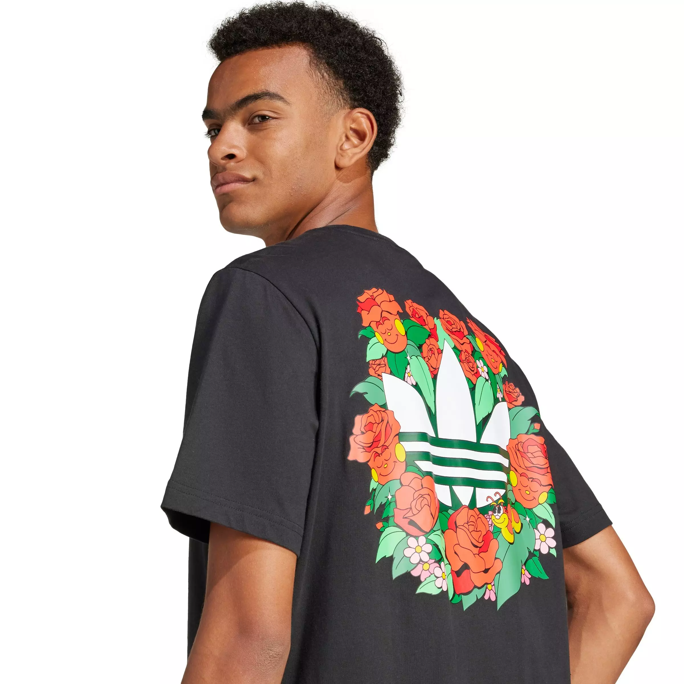 adidas Originals Men's Graphic Tee - BLACK