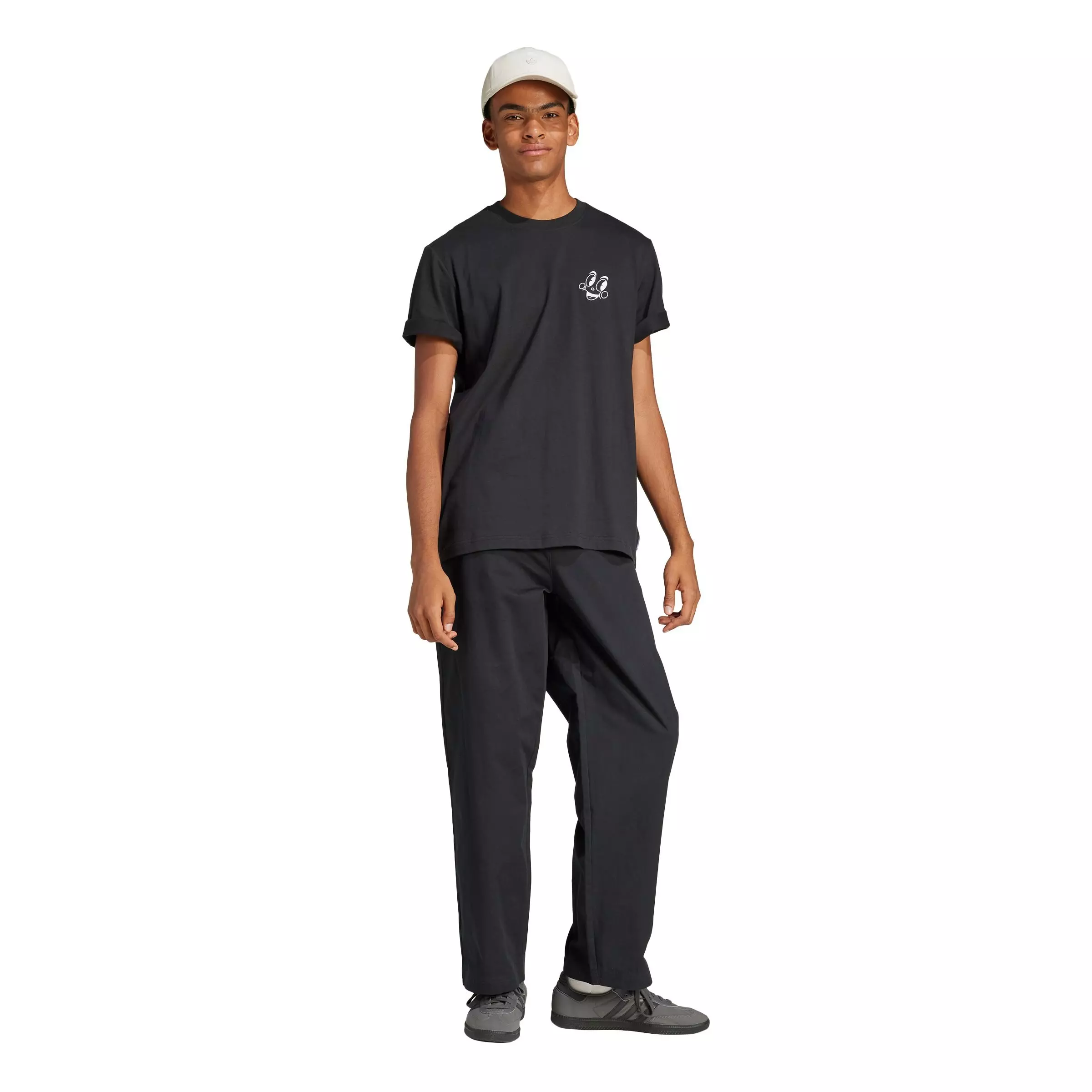 adidas Originals Men's Graphic Tee - BLACK