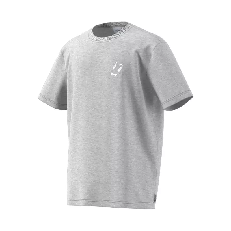 adidas Originals Men's Graphic Tee-Grey - GREY
