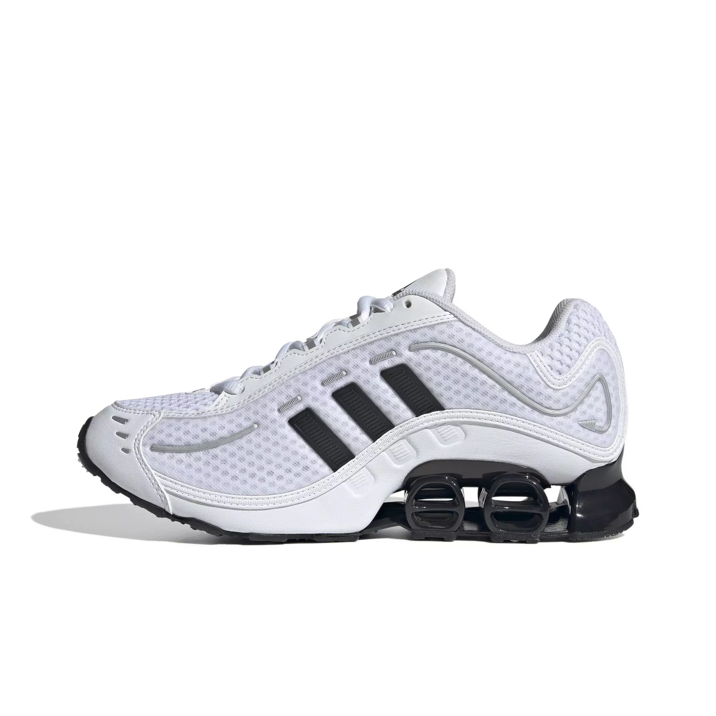 adidas Originals Megaride O1 "Ftwr White/Core Black/Silver Metallic" Men's Shoe - WHITE